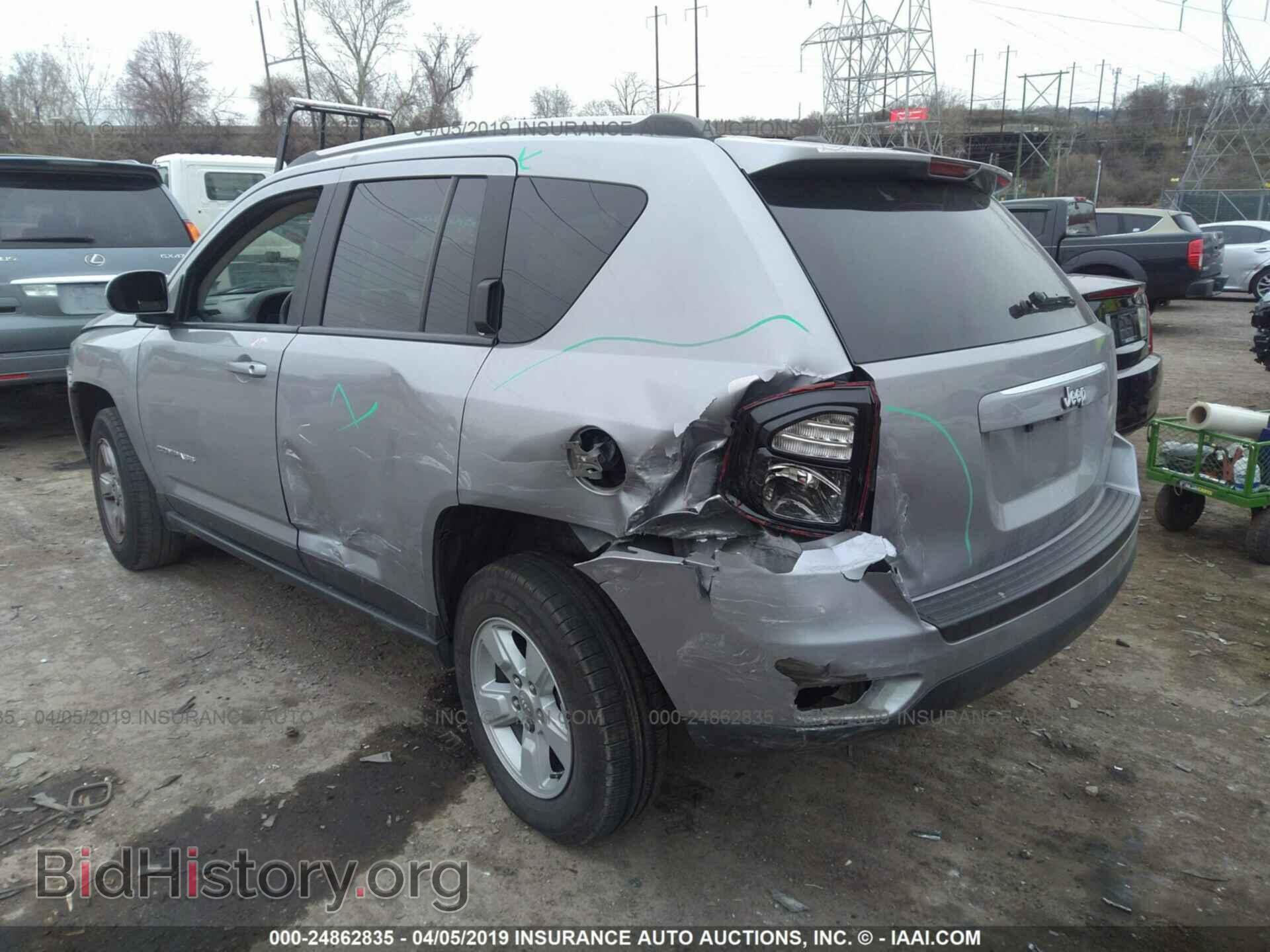 2017 JEEP COMPASS - VIN: 1C4NJCEA6HD156330 - Фото 3