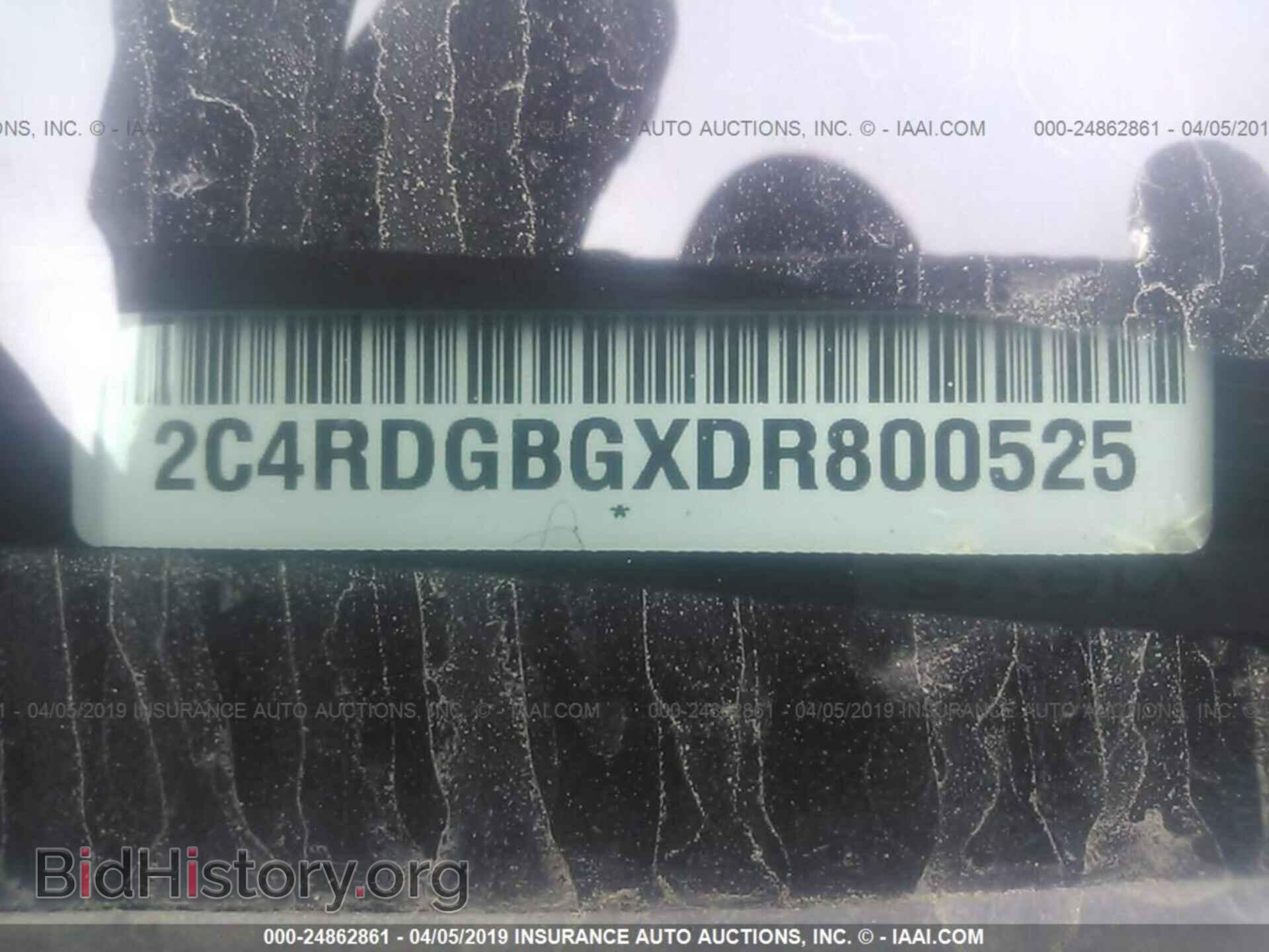 2013 DODGE GRAND CARAVAN - VIN: 2C4RDGBGXDR800525 - Фото 9
