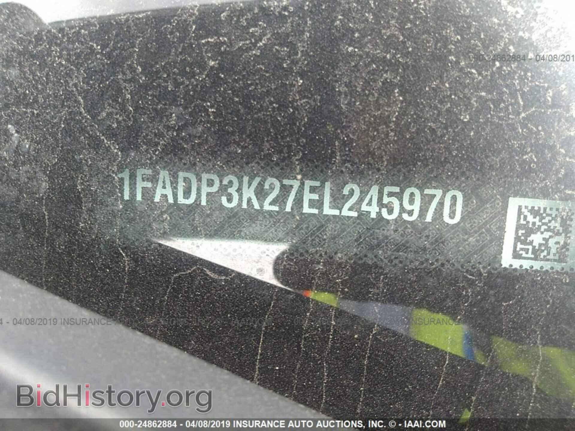 2014 FORD FOCUS - VIN: 1FADP3K27EL245970 - Фото 9