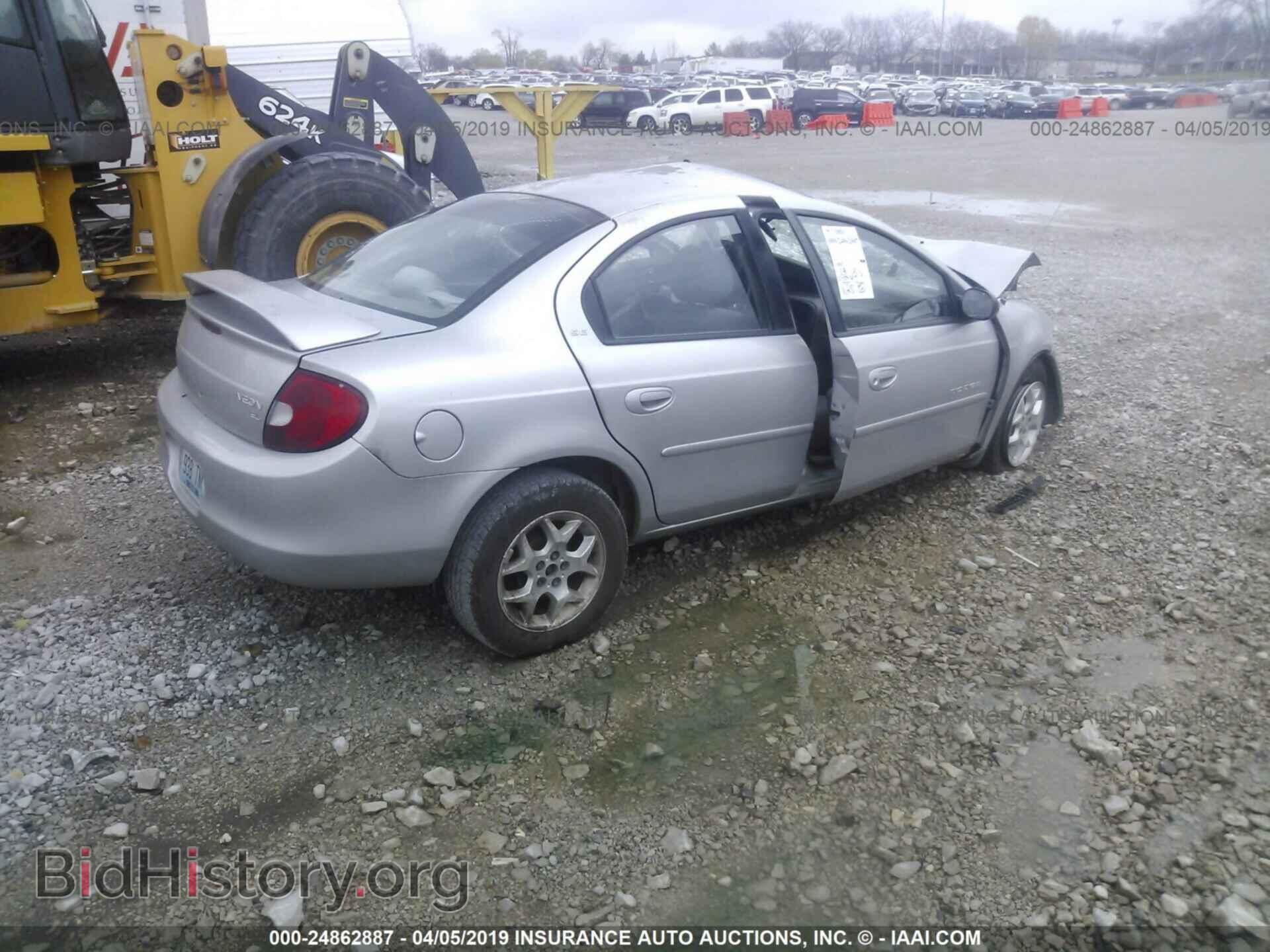2001 DODGE NEON - VIN: 1B3ES46C01D303638 - Фото 4