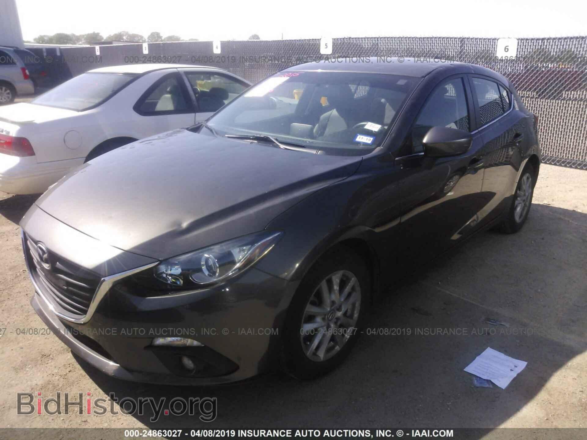 2015 MAZDA 3 - VIN: JM1BM1M71F1234547 - Фото 2