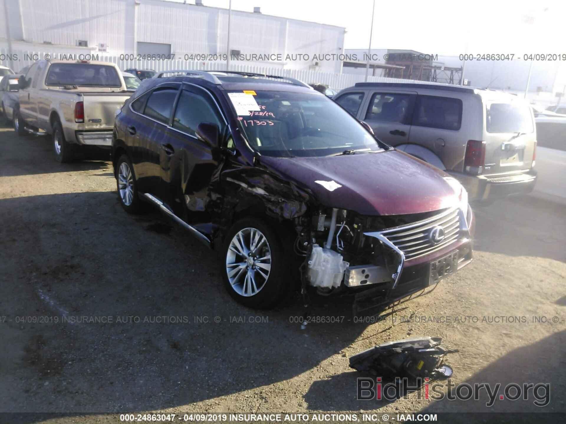 Фотография 2T2ZK1BA1DC120152 - LEXUS RX 2013