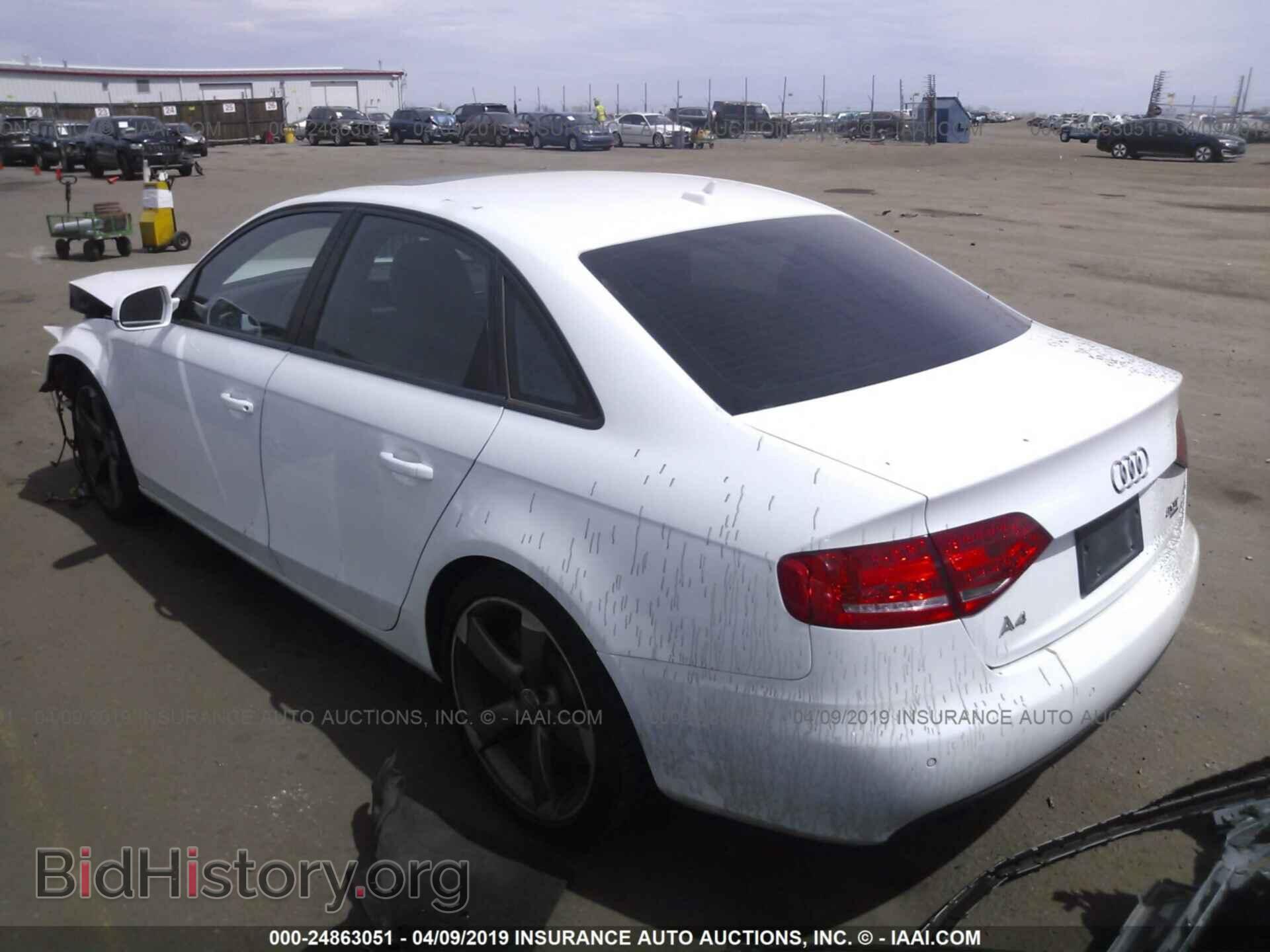 2011 AUDI A4 - VIN: WAUFFAFL5BN052601 - Photo 3