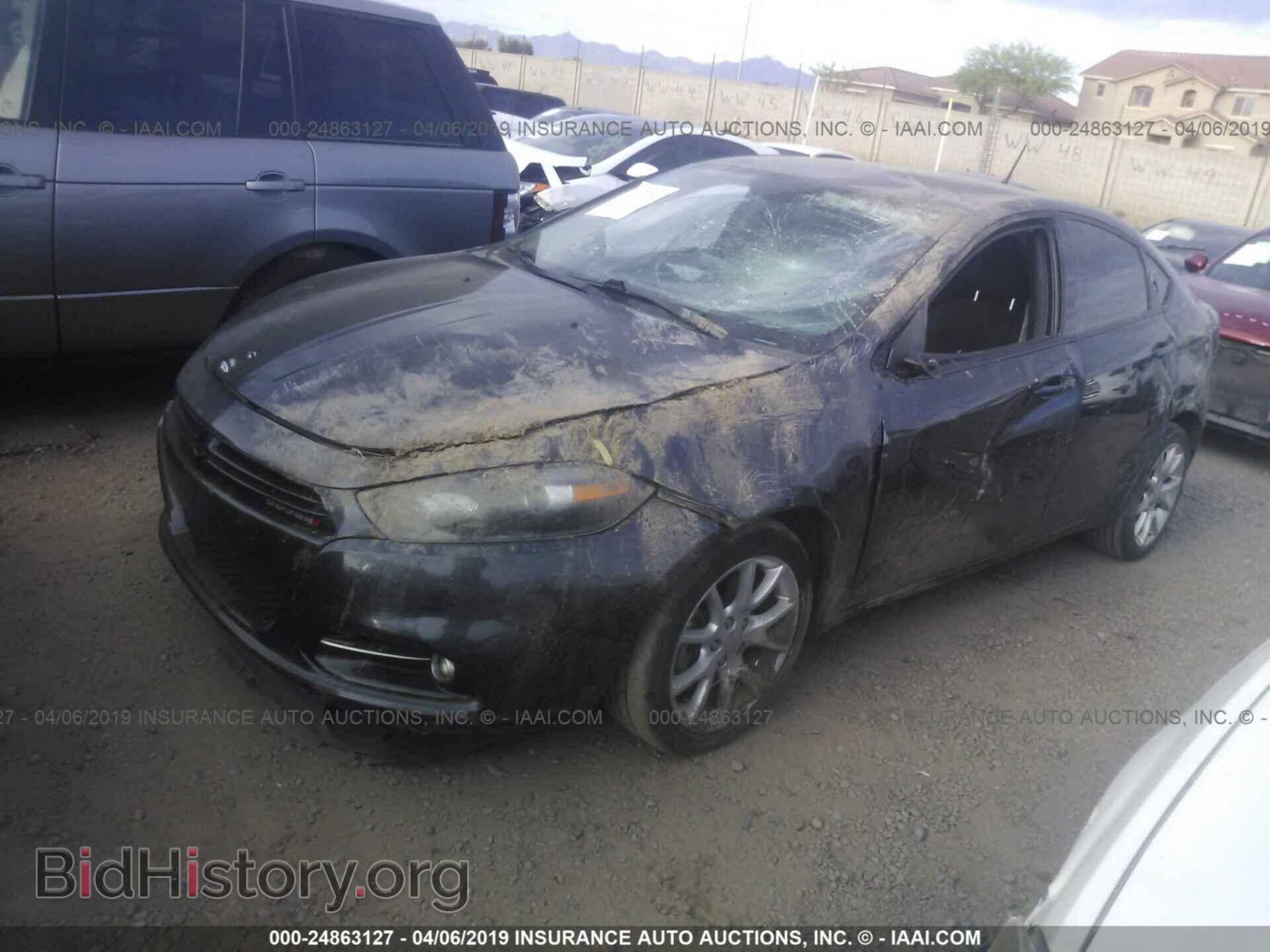 2013 DODGE DART - VIN: 1C3CDFBA1DD342828 - Фото 2