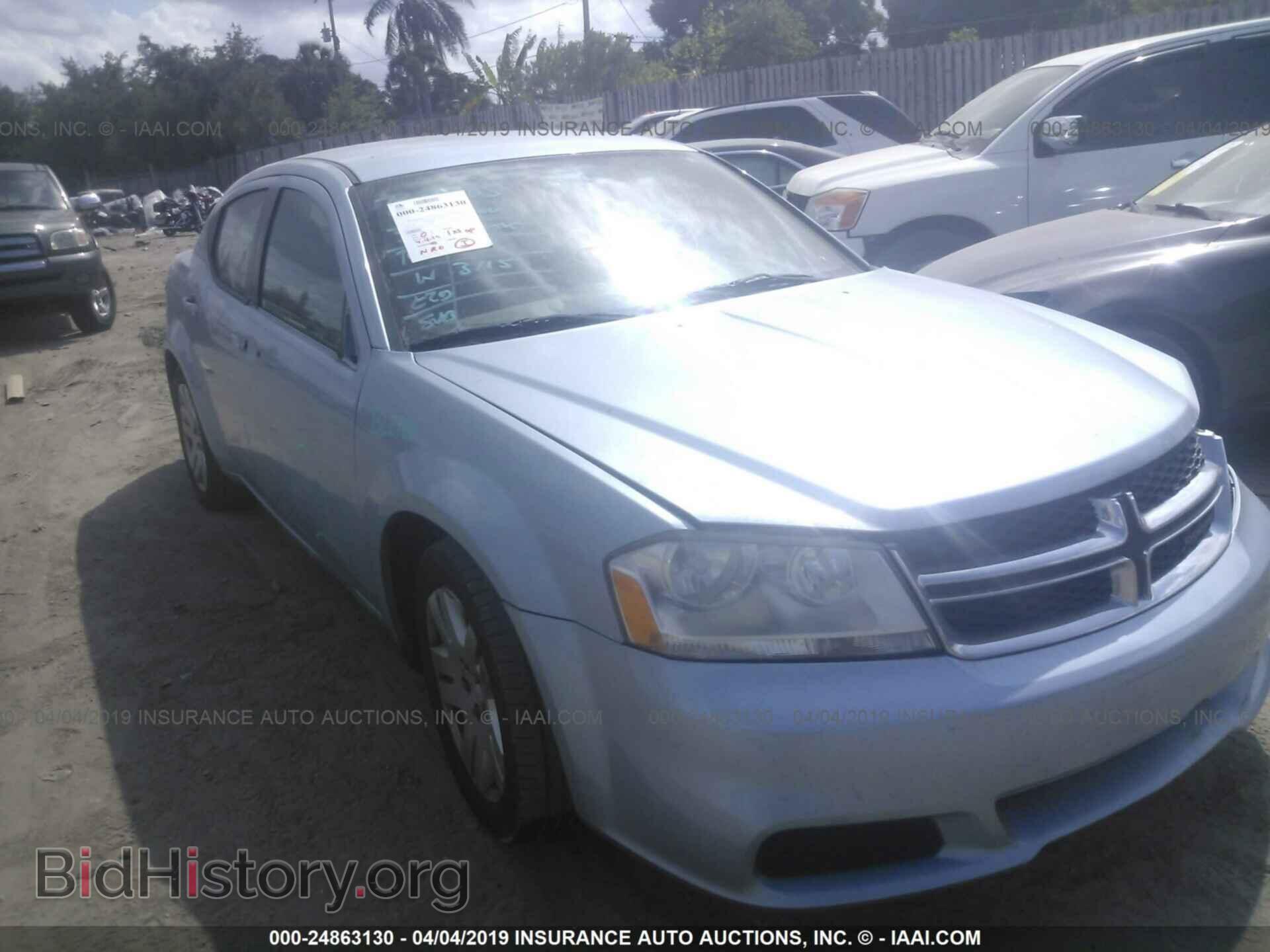 Photo 1C3CDZAB4DN514680 - DODGE AVENGER 2013