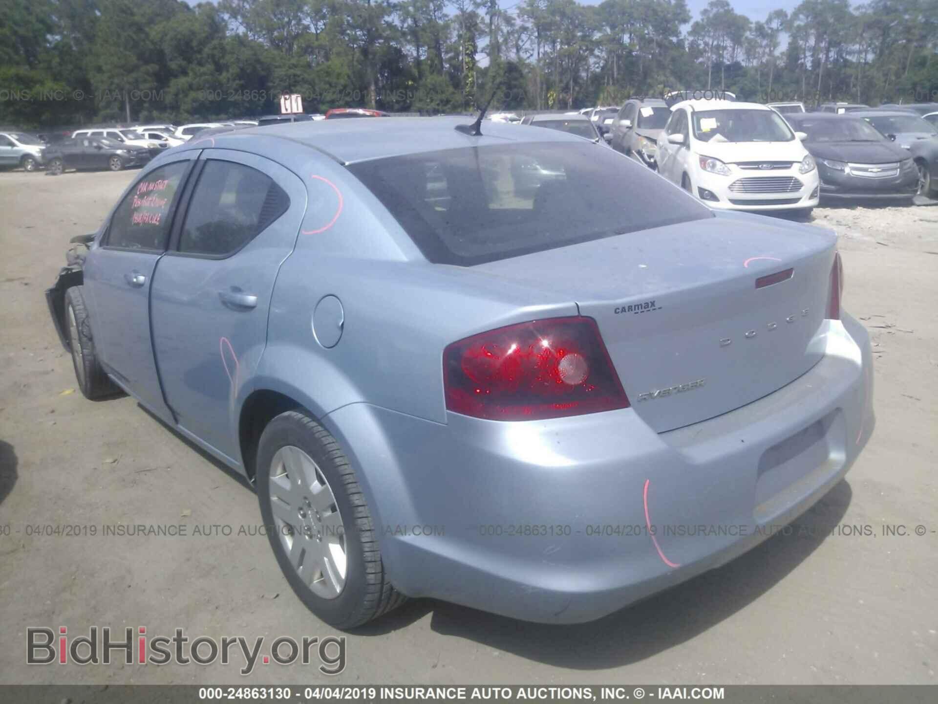 2013 DODGE AVENGER - VIN: 1C3CDZAB4DN514680 - Фото 3