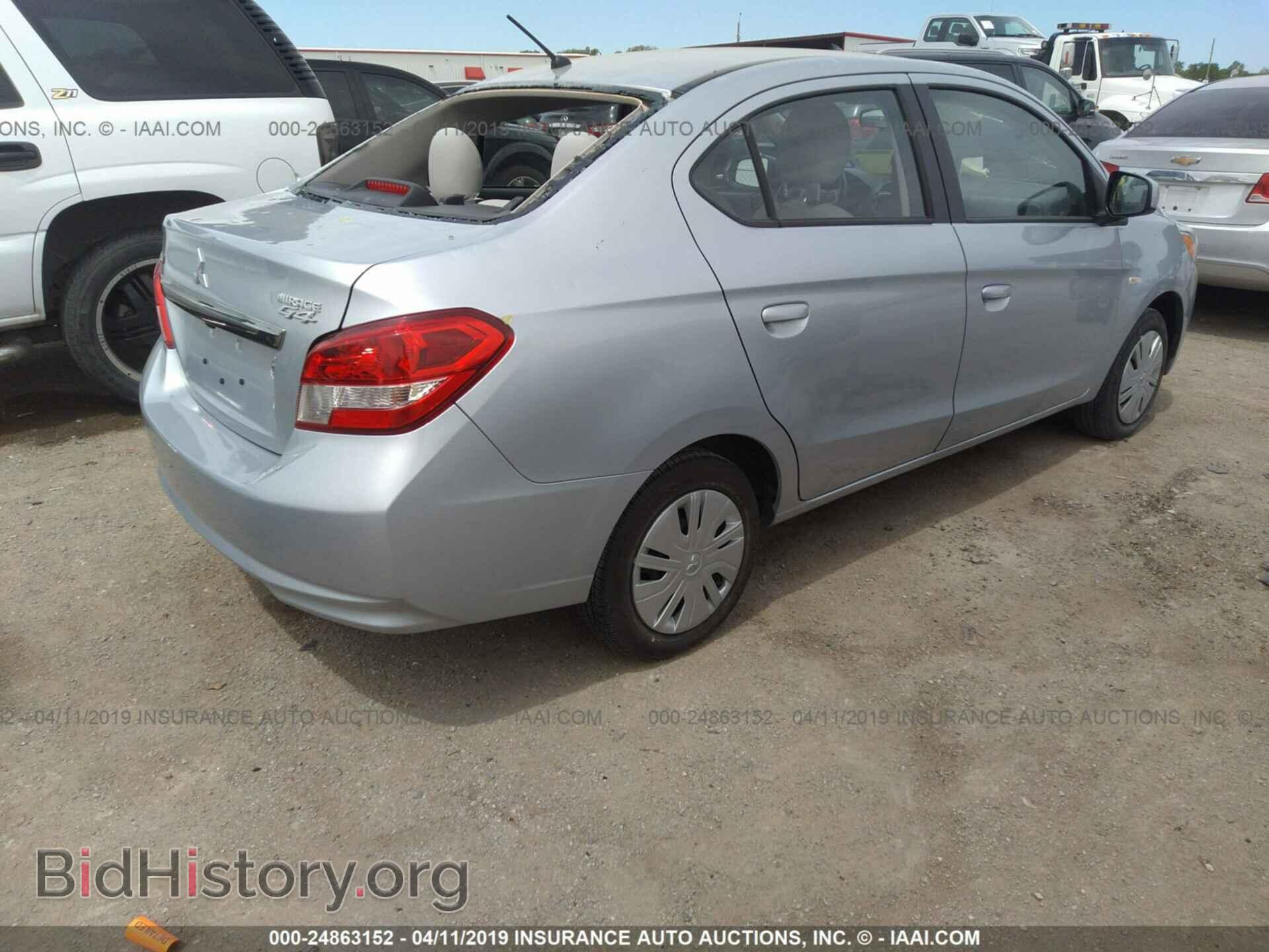 2018 MITSUBISHI MIRAGE - VIN: ML32F3FJ2JHF09542 - Фото 4