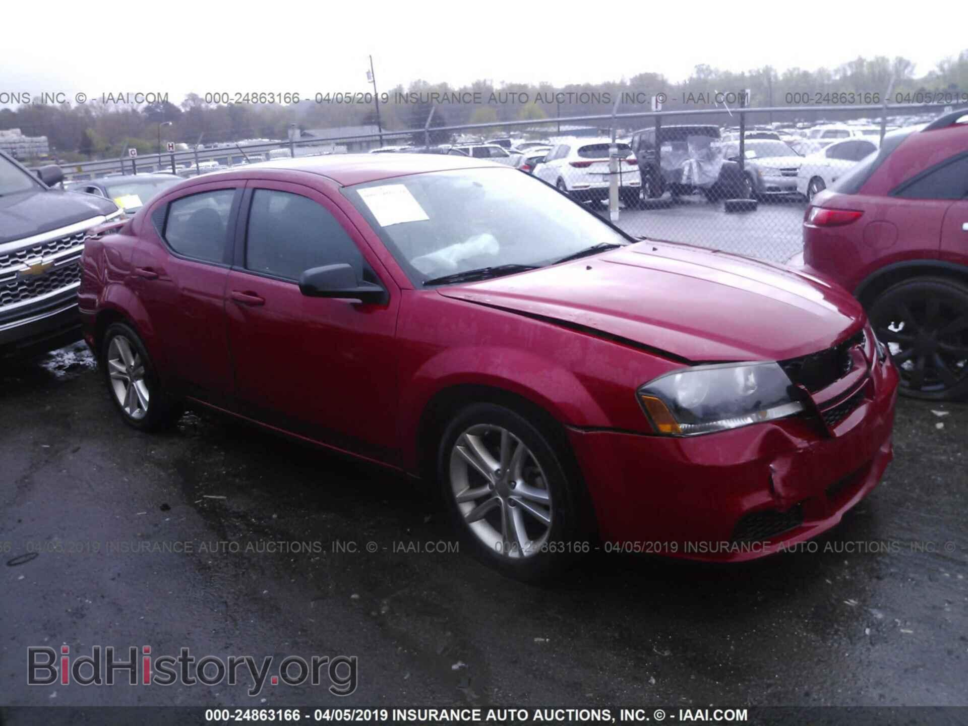Фотография 1C3CDZAB8EN121301 - DODGE AVENGER 2014
