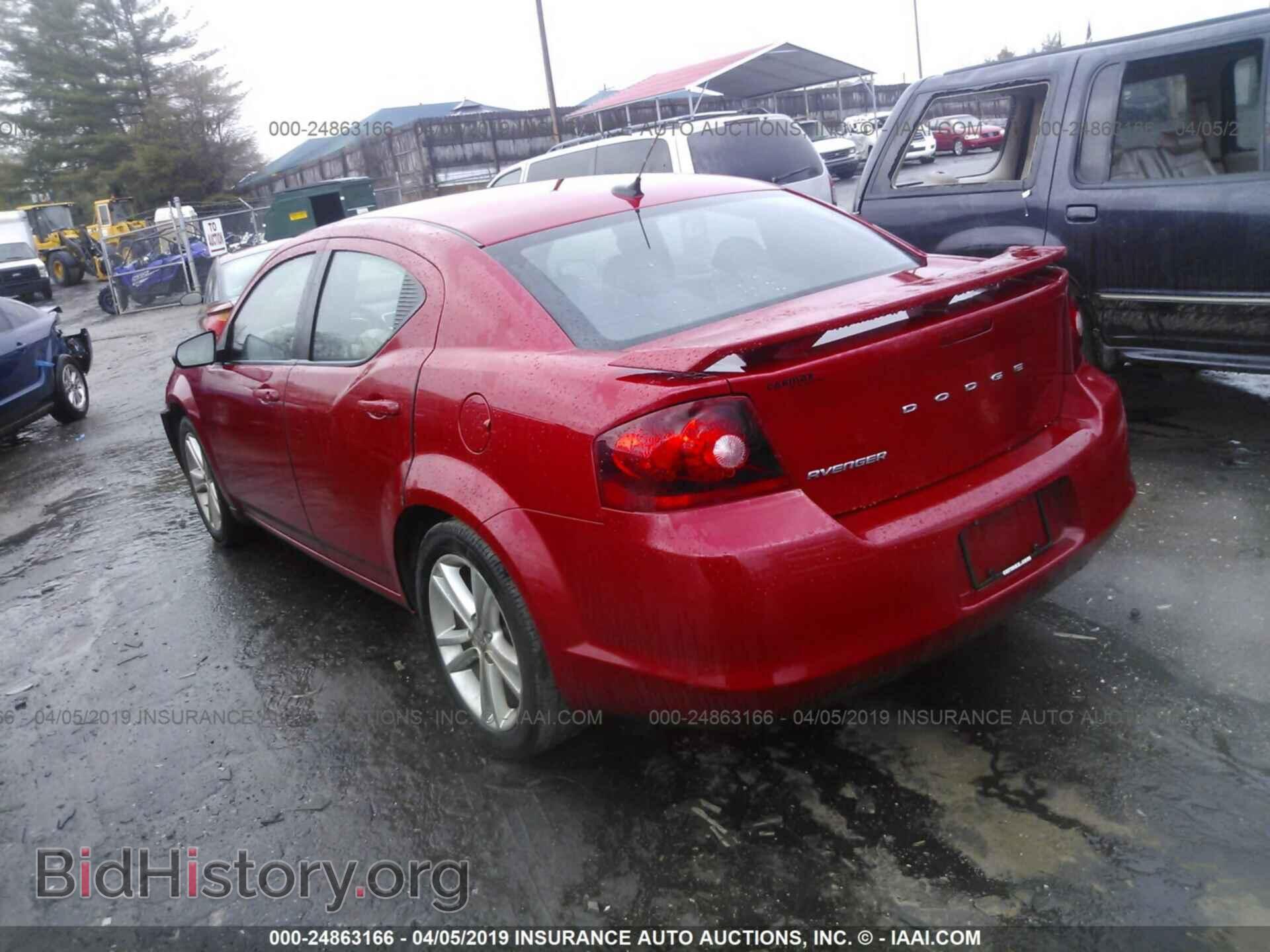 2014 DODGE AVENGER - VIN: 1C3CDZAB8EN121301 - Фото 3