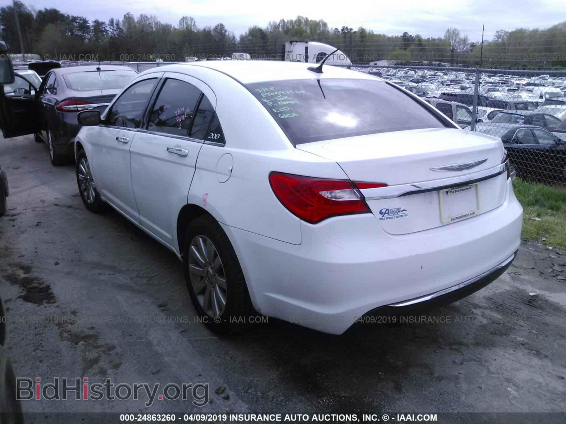 2013 CHRYSLER 200 - VIN: 1C3CCBBB9DN728671 - Фото 3