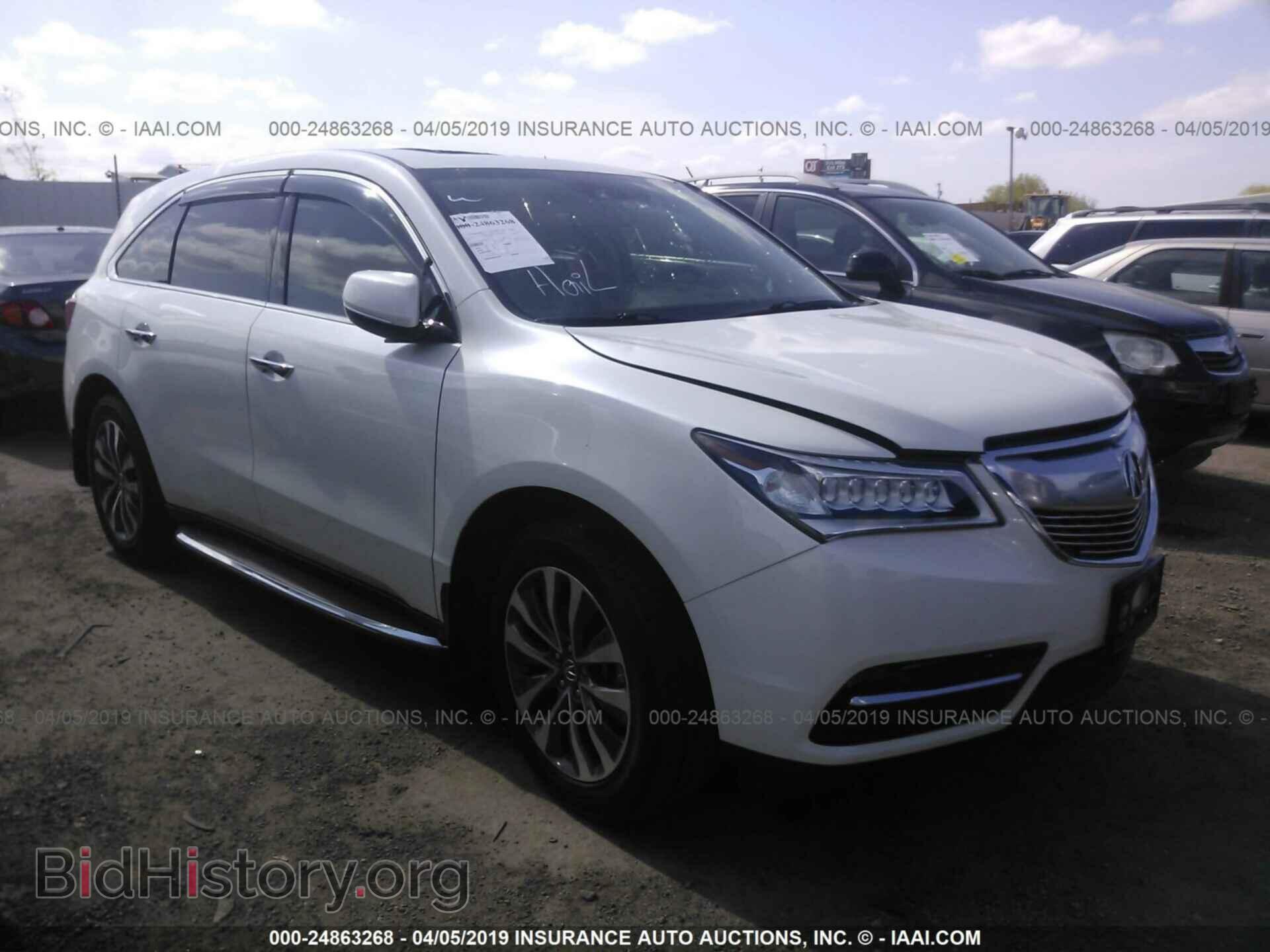 Photo 5FRYD3H62FB013732 - ACURA MDX 2015