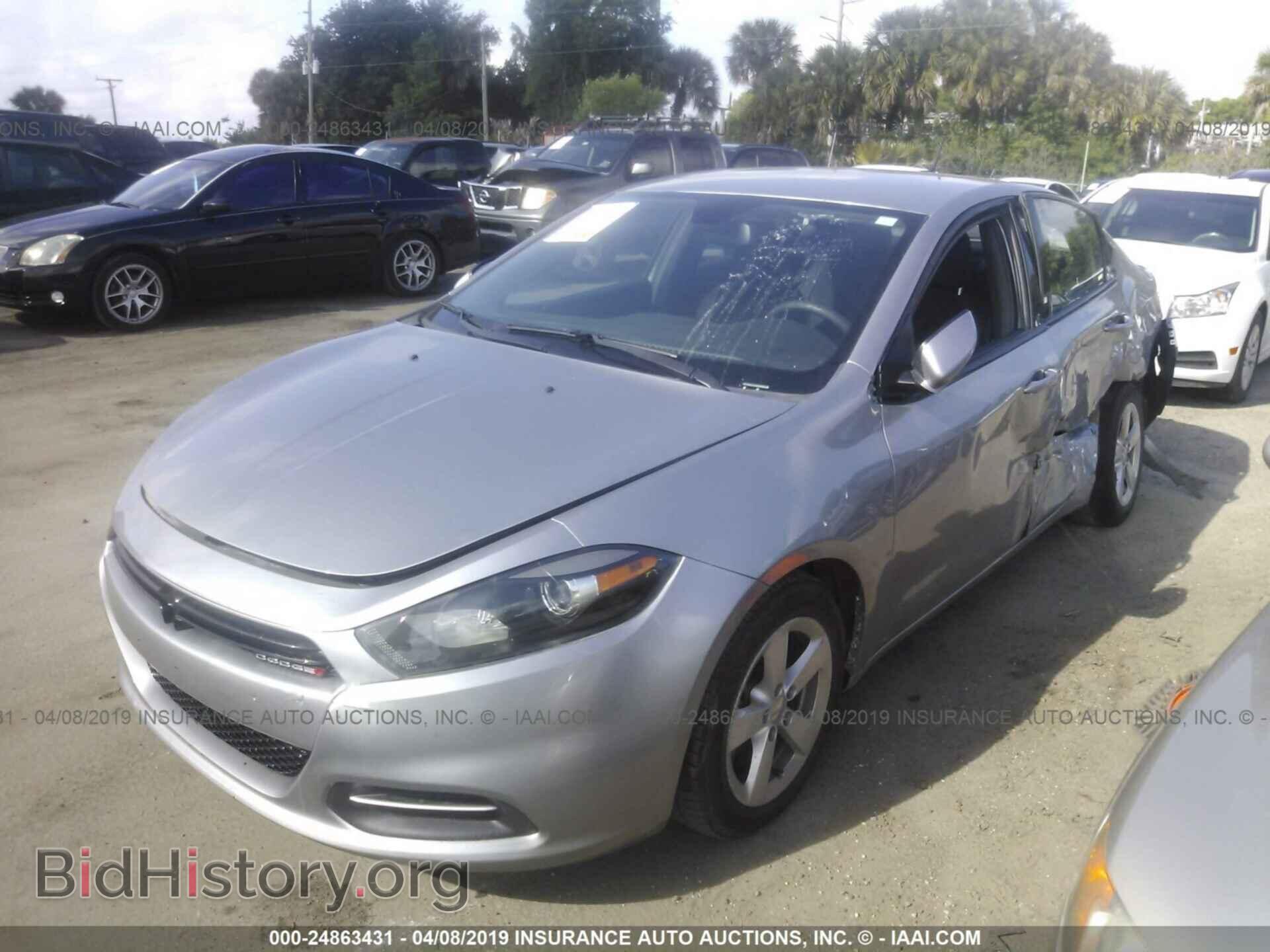 2015 DODGE DART - VIN: 1C3CDFBB8FD187786 - Фото 2