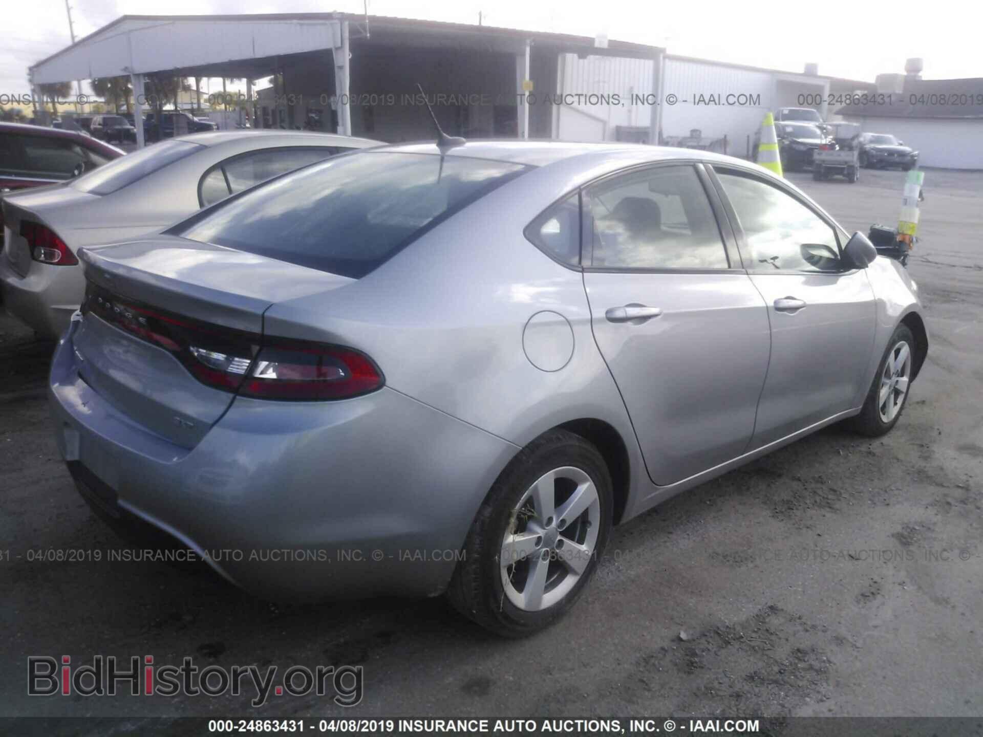 2015 DODGE DART - VIN: 1C3CDFBB8FD187786 - Фото 4