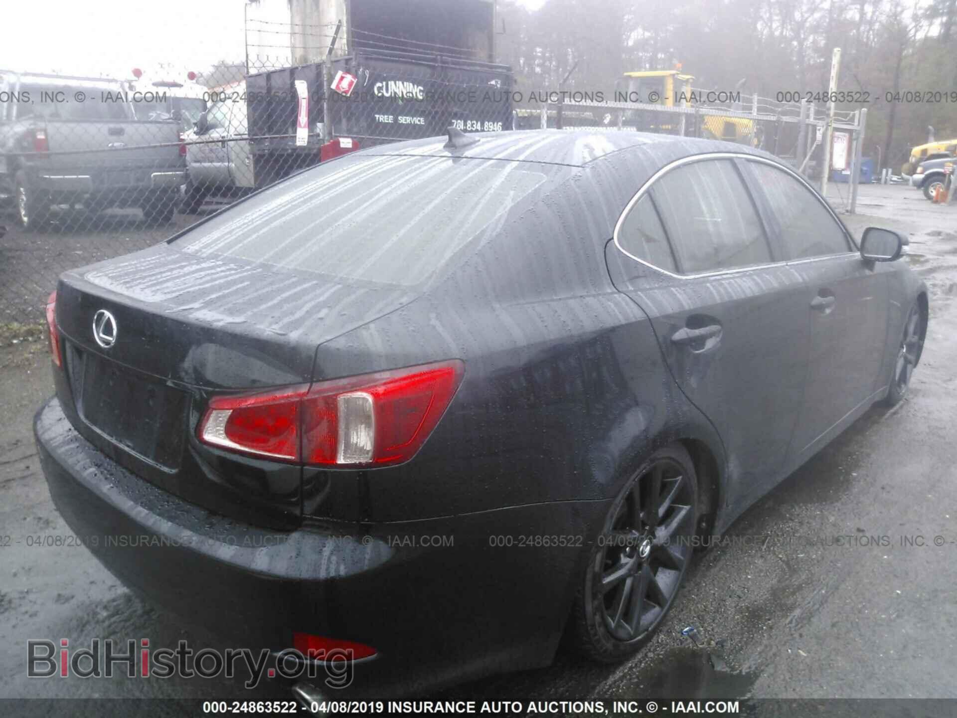 2011 LEXUS IS - VIN: JTHCF5C21B2035156 - Фото 4