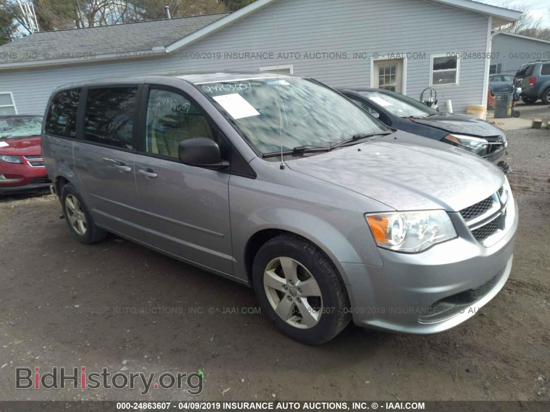 Photo 2C4RDGBG2DR761249 - DODGE GRAND CARAVAN 2013