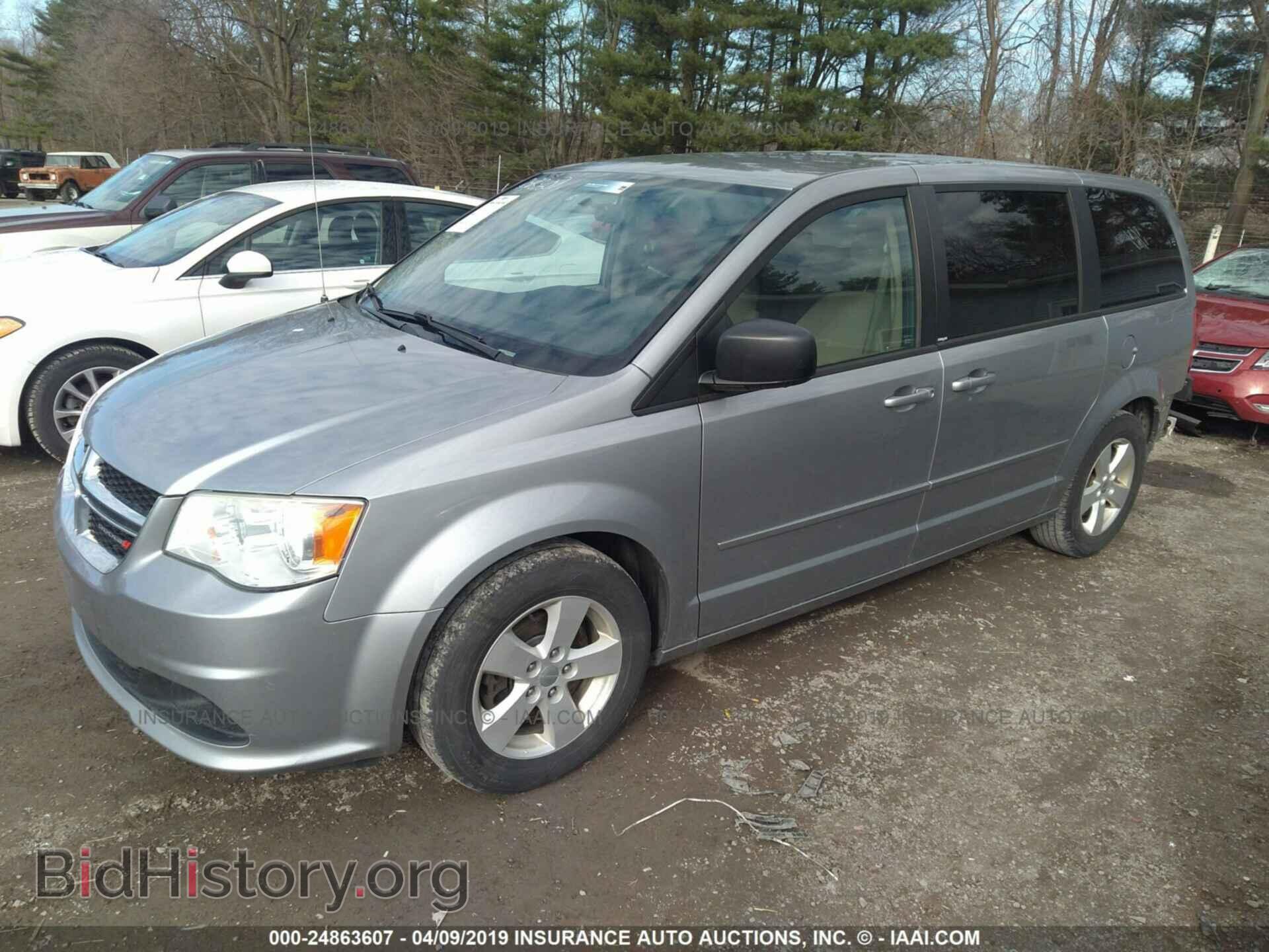 2013 DODGE GRAND CARAVAN - VIN: 2C4RDGBG2DR761249 - Фото 2