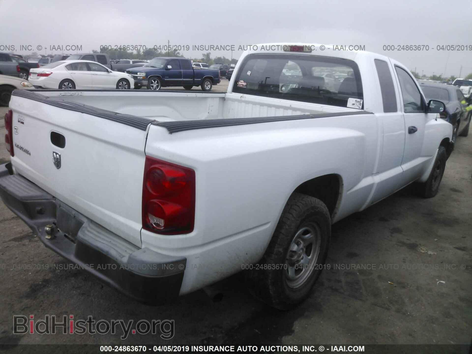 2006 DODGE DAKOTA - VIN: 1D7HE22K06S611843 - Фото 4
