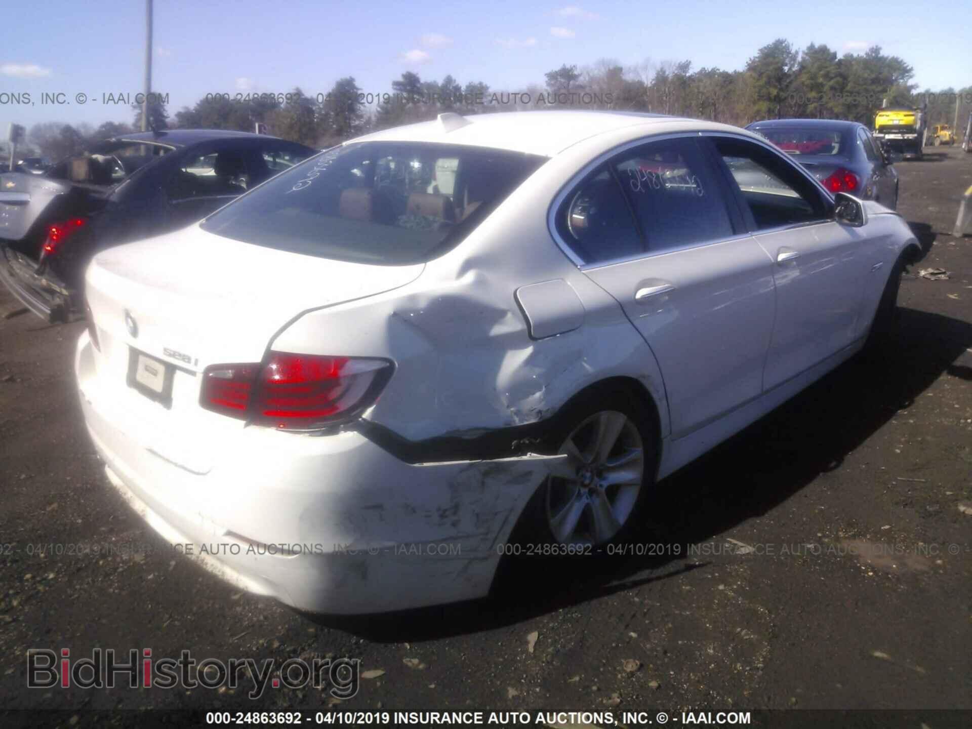 2011 BMW 528 - VIN: WBAFR1C56BC750966 - Фото 4