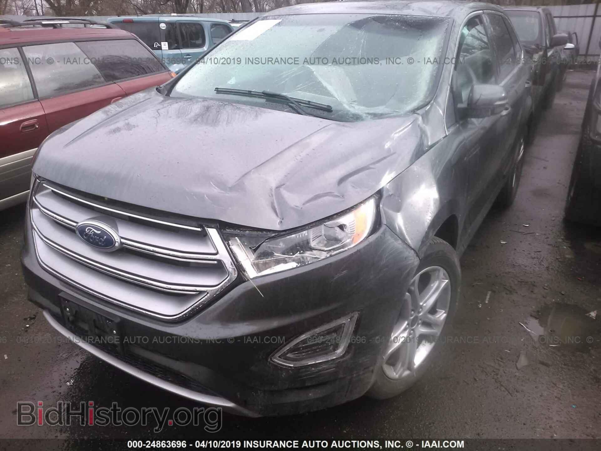 2017 FORD EDGE - VIN: 2FMPK4K97HBC03615 - Фото 2