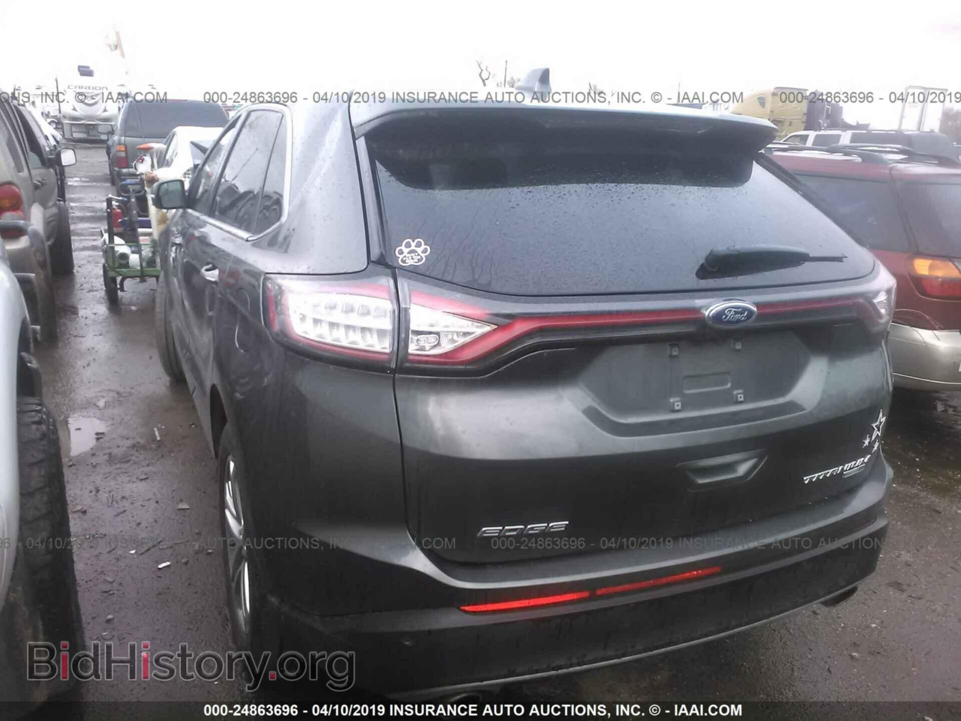 2017 FORD EDGE - VIN: 2FMPK4K97HBC03615 - Фото 3