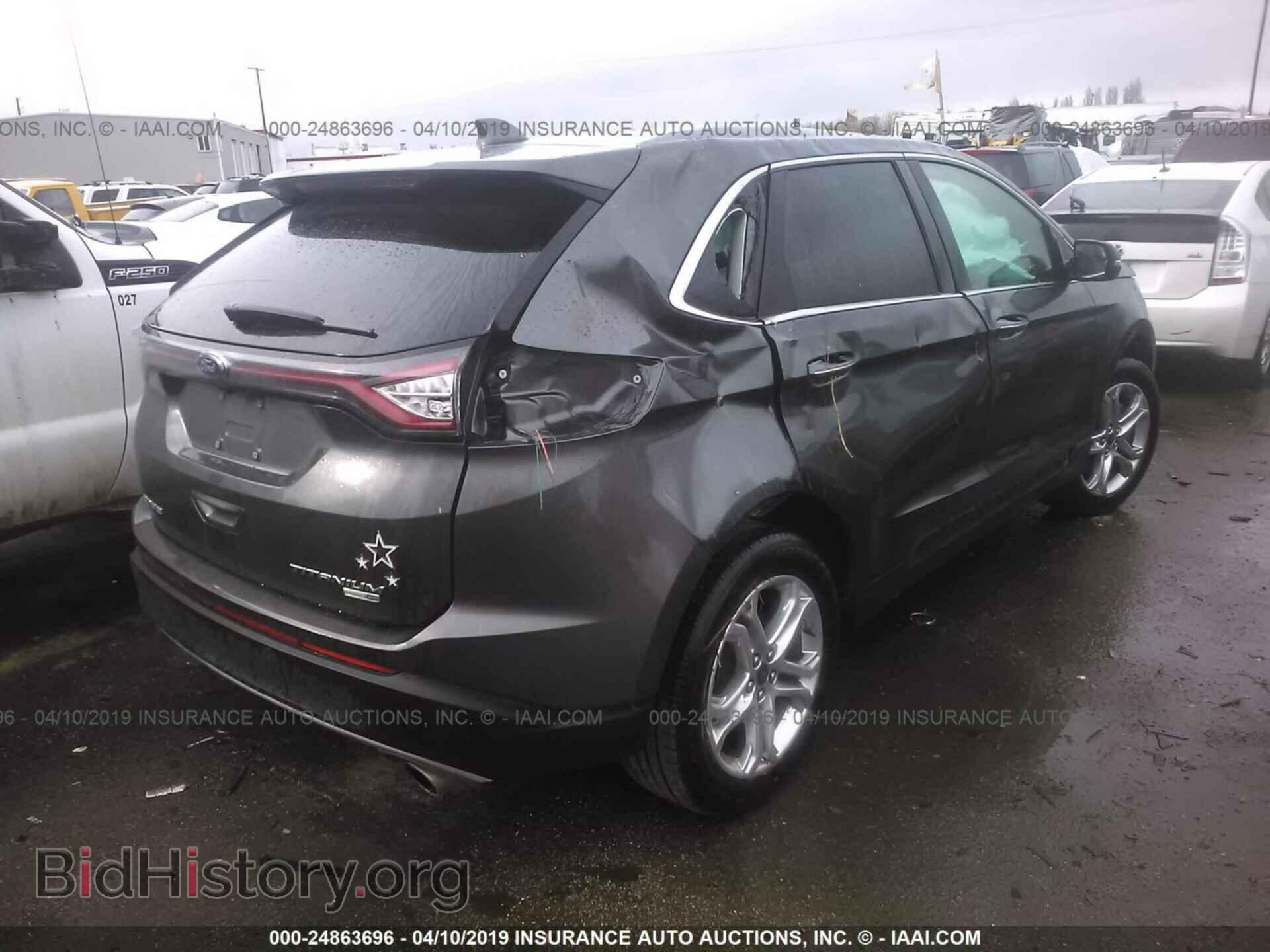 2017 FORD EDGE - VIN: 2FMPK4K97HBC03615 - Фото 4