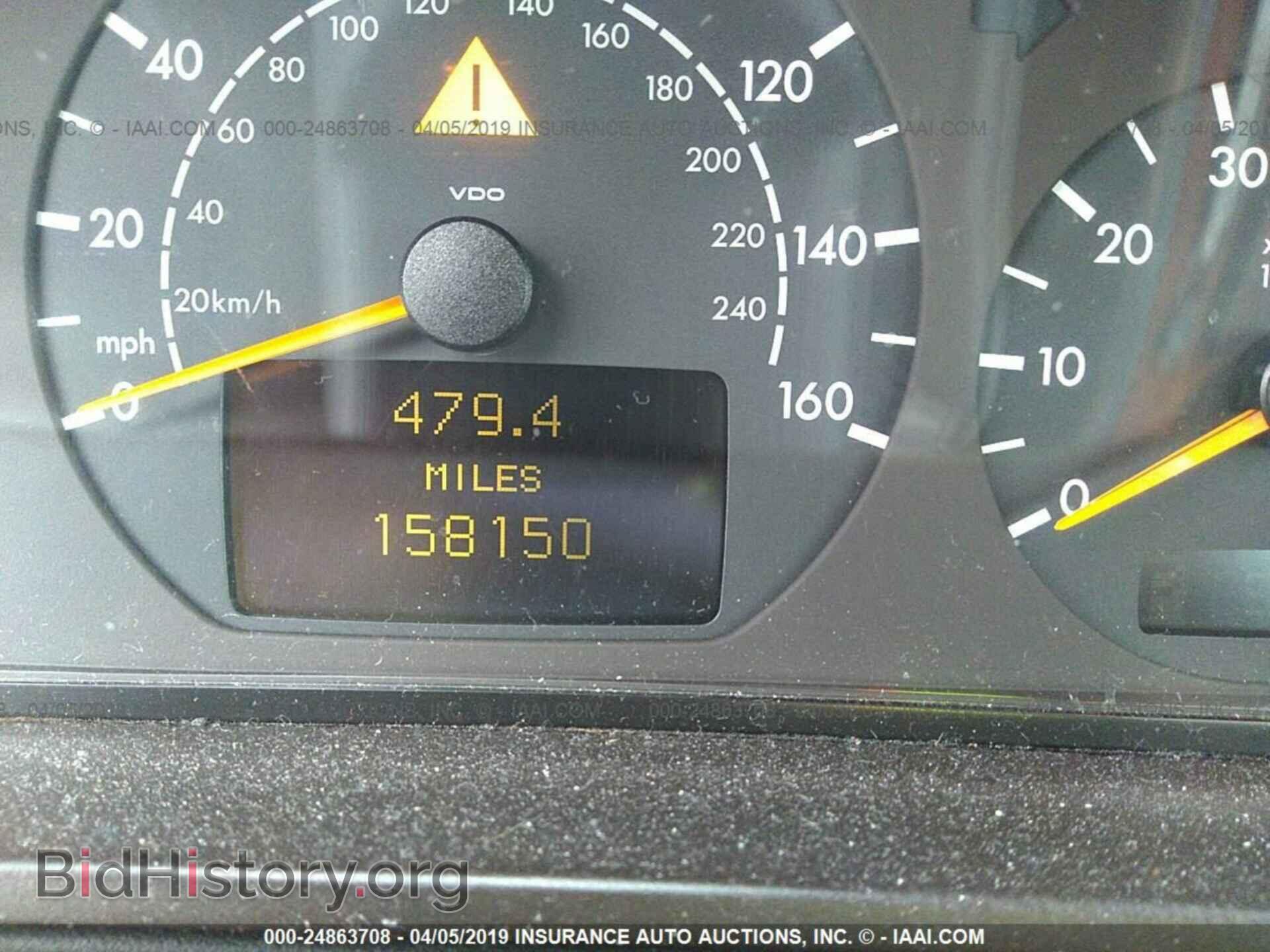 2001 MERCEDES-BENZ E - VIN: WDBJF65J71B222482 - Фото 7
