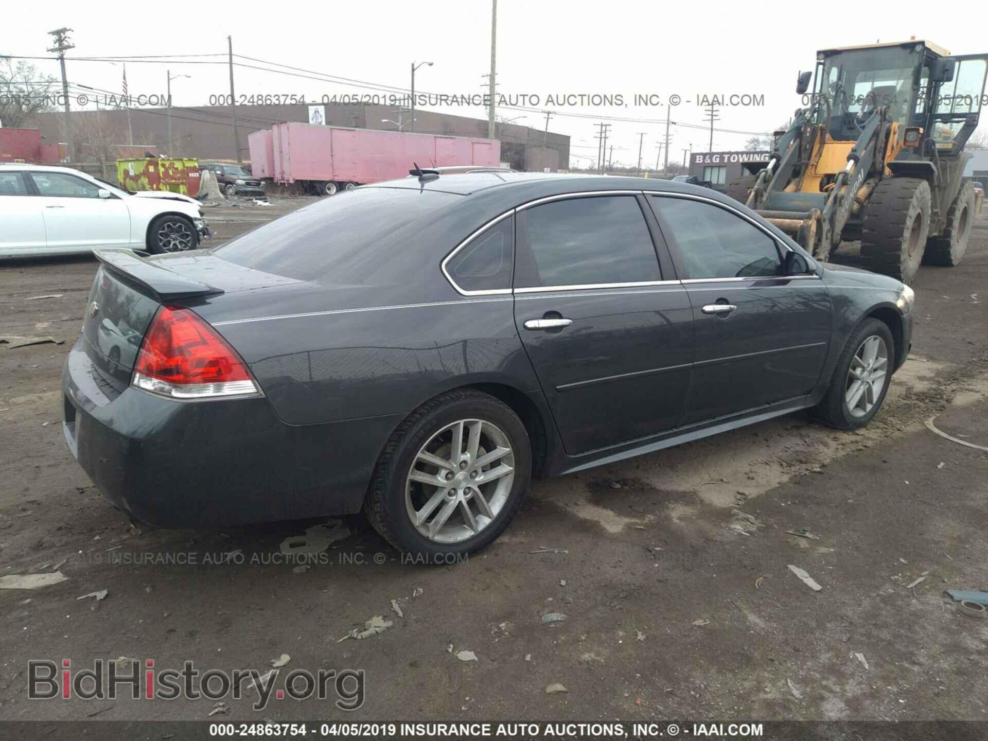 2012 CHEVROLET IMPALA - VIN: 2G1WC5E36C1275004 - Фото 4