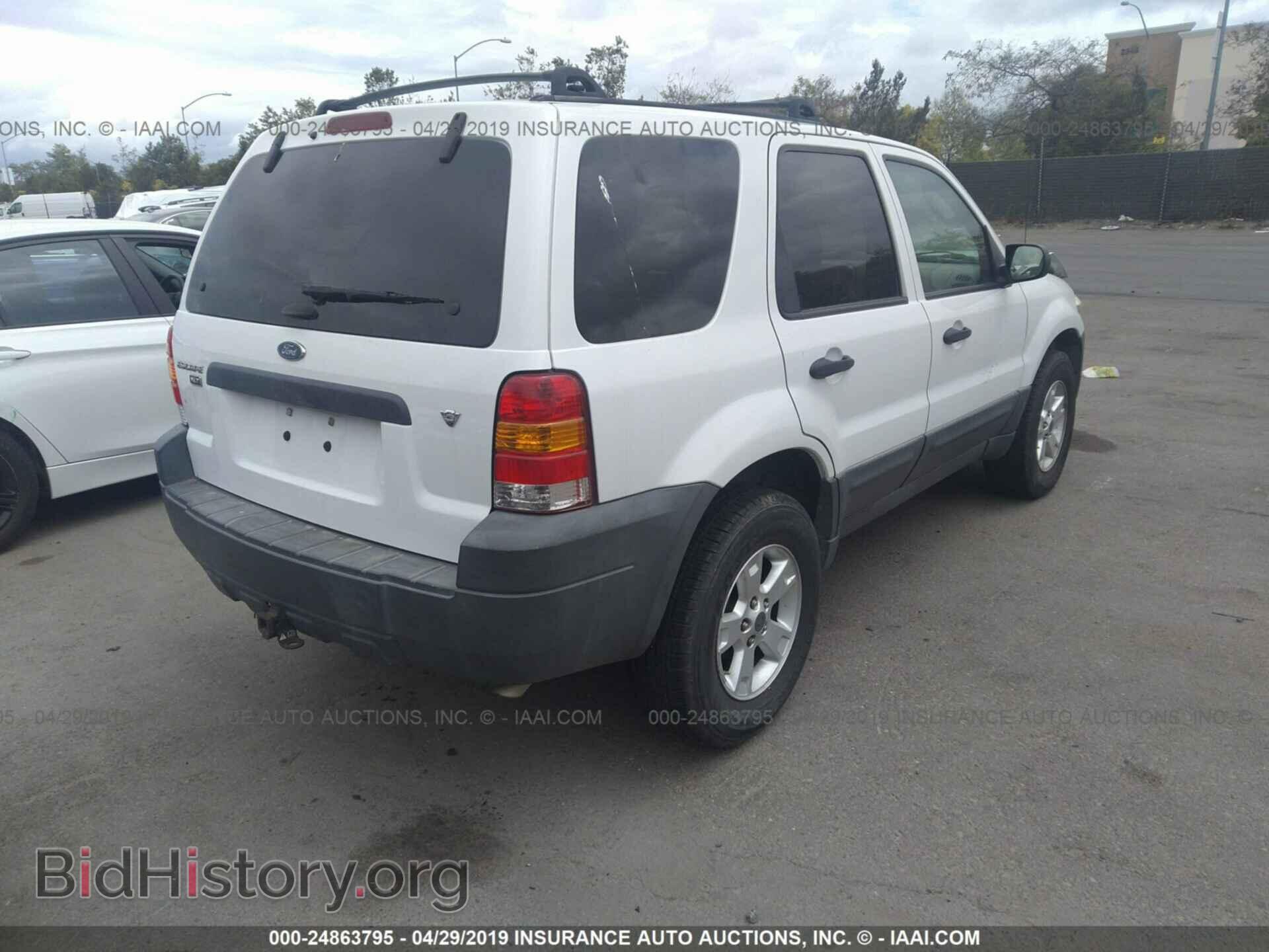 2007 FORD ESCAPE - VIN: 1FMCU03197KB79462 - Фото 4