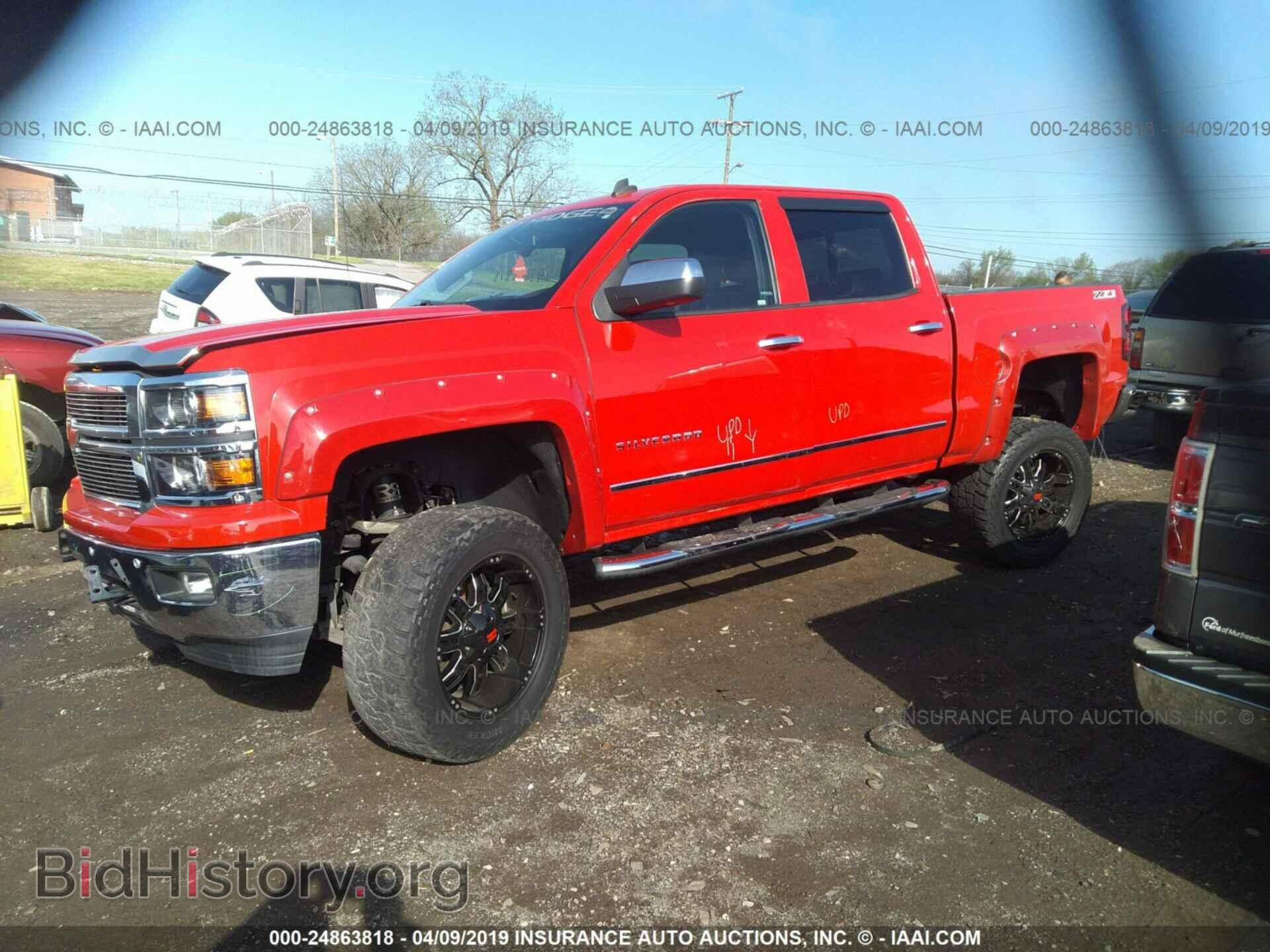 2014 CHEVROLET SILVERADO - VIN: 3GCUKSEC1EG185575 - Фото 2