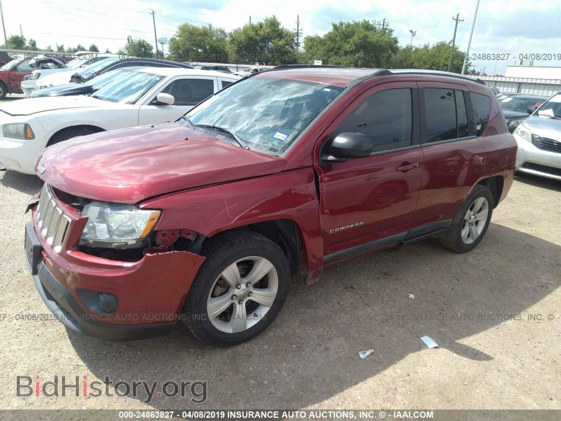 2011 JEEP COMPASS - VIN: 1J4NT1FB0BD151566 - Фото 2