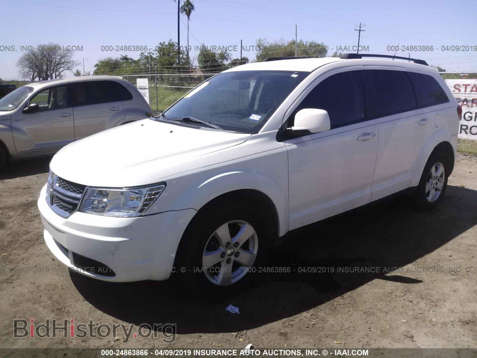 2011 DODGE JOURNEY - VIN: 3D4PG1FG8BT520251 - Фото 2
