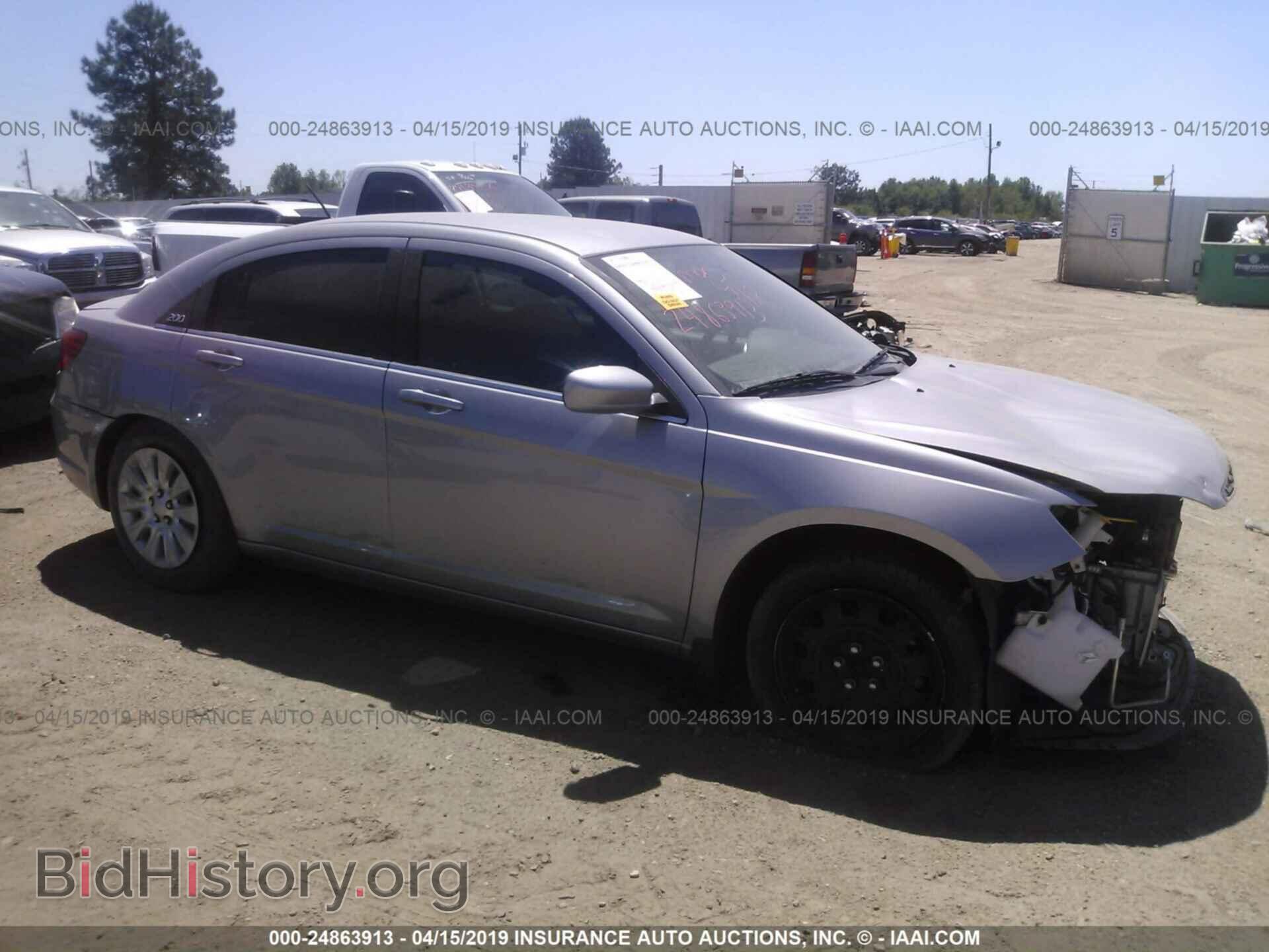 Photo 1C3CCBAB0DN640741 - CHRYSLER 200 2013