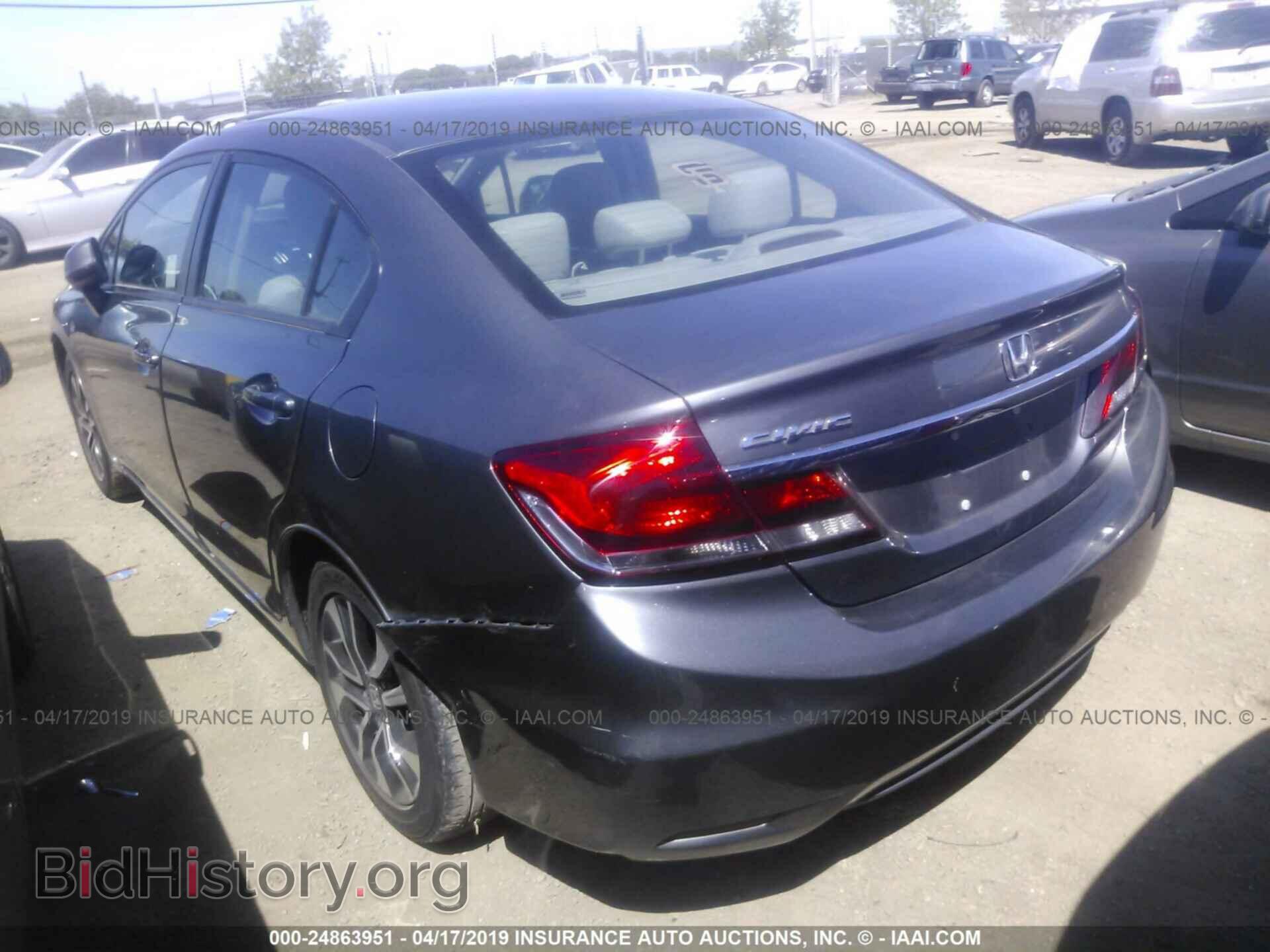 2013 HONDA CIVIC - VIN: 19XFB2F83DE261911 - Фото 3