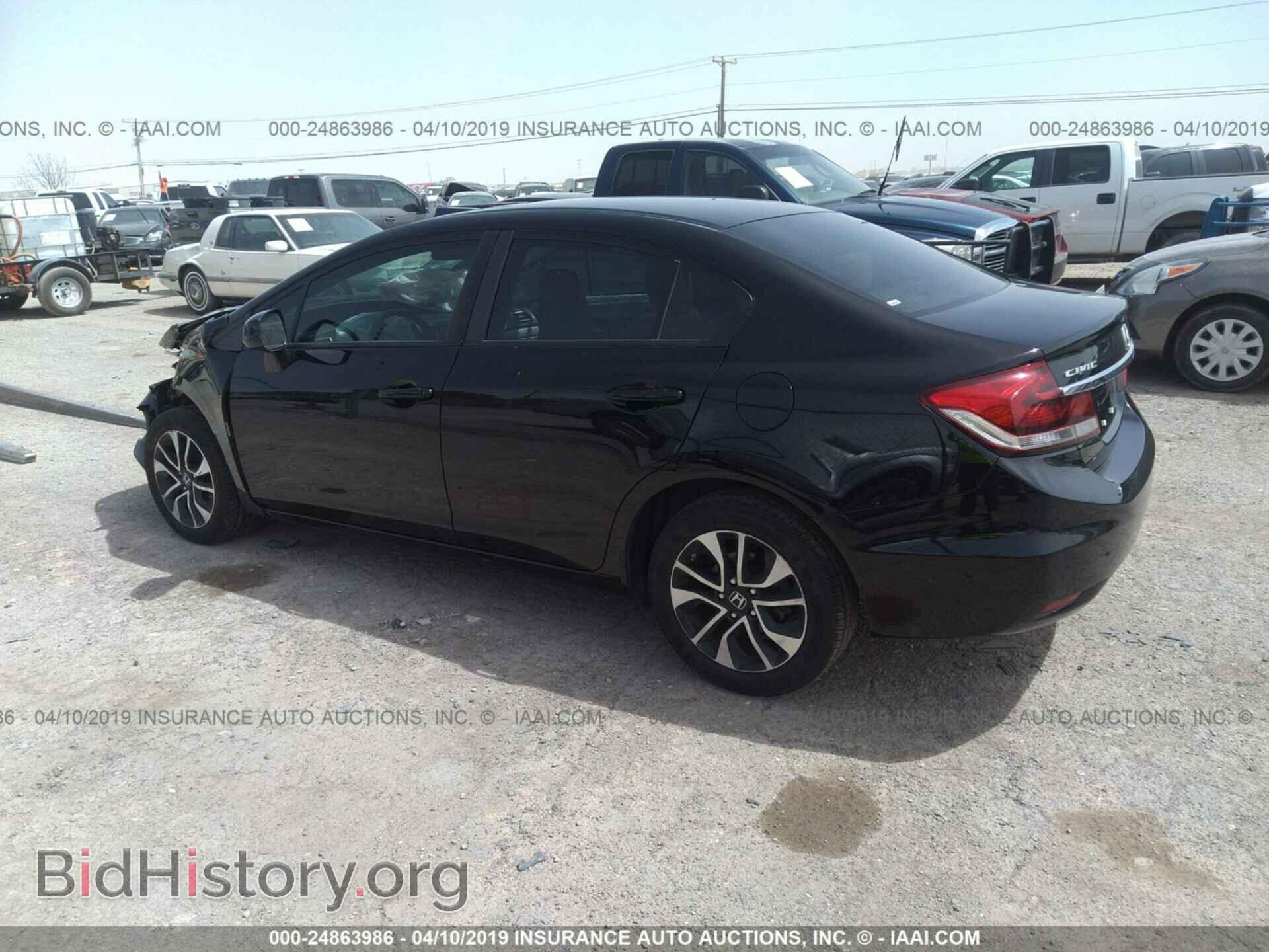 2013 HONDA CIVIC - VIN: 19XFB2F81DE082217 - Фото 3