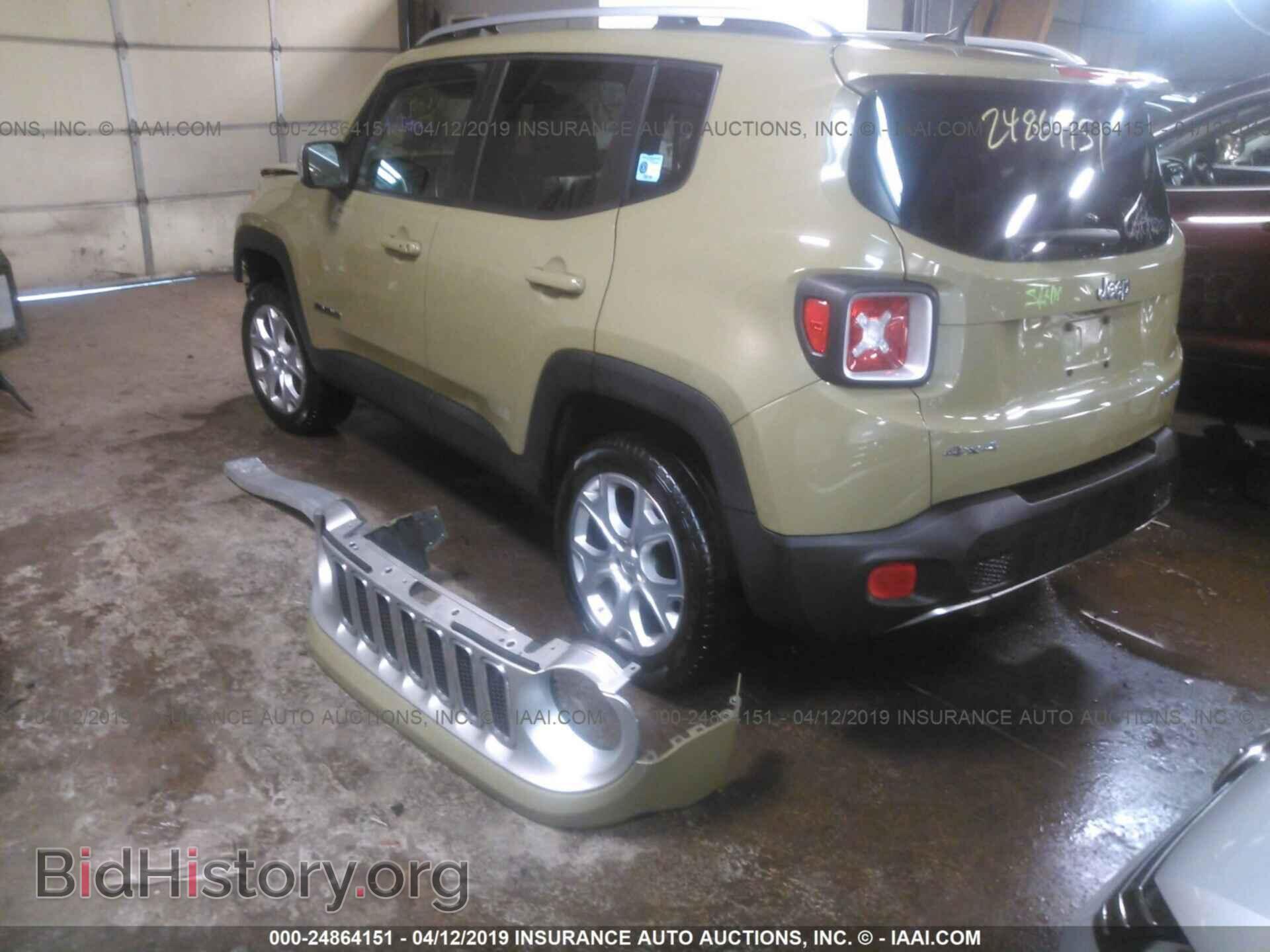 2015 JEEP RENEGADE - VIN: ZACCJBDT2FPC03467 - Фото 3
