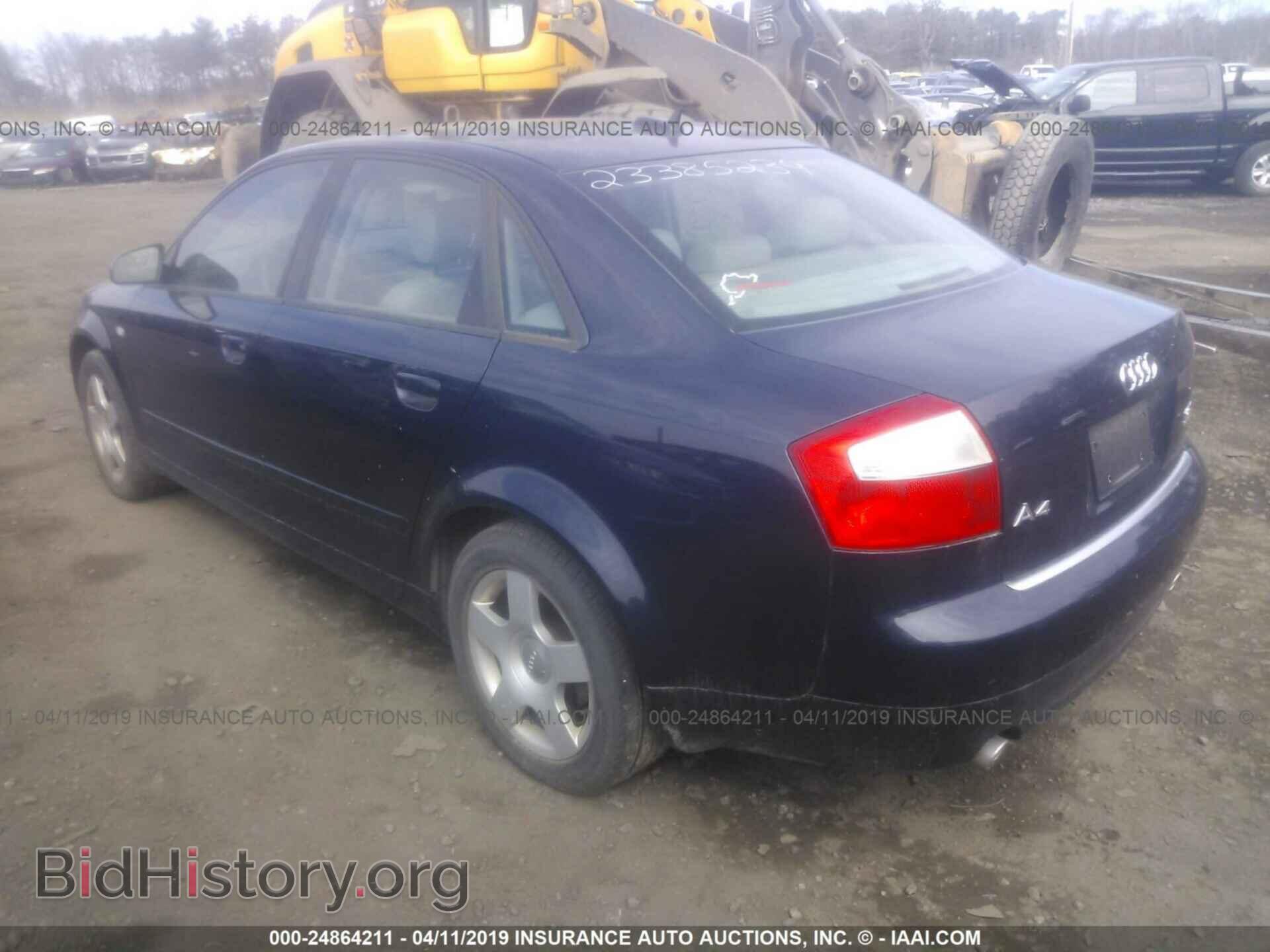 2005 AUDI A4 - VIN: WAULC68E15A078826 - Фото 3