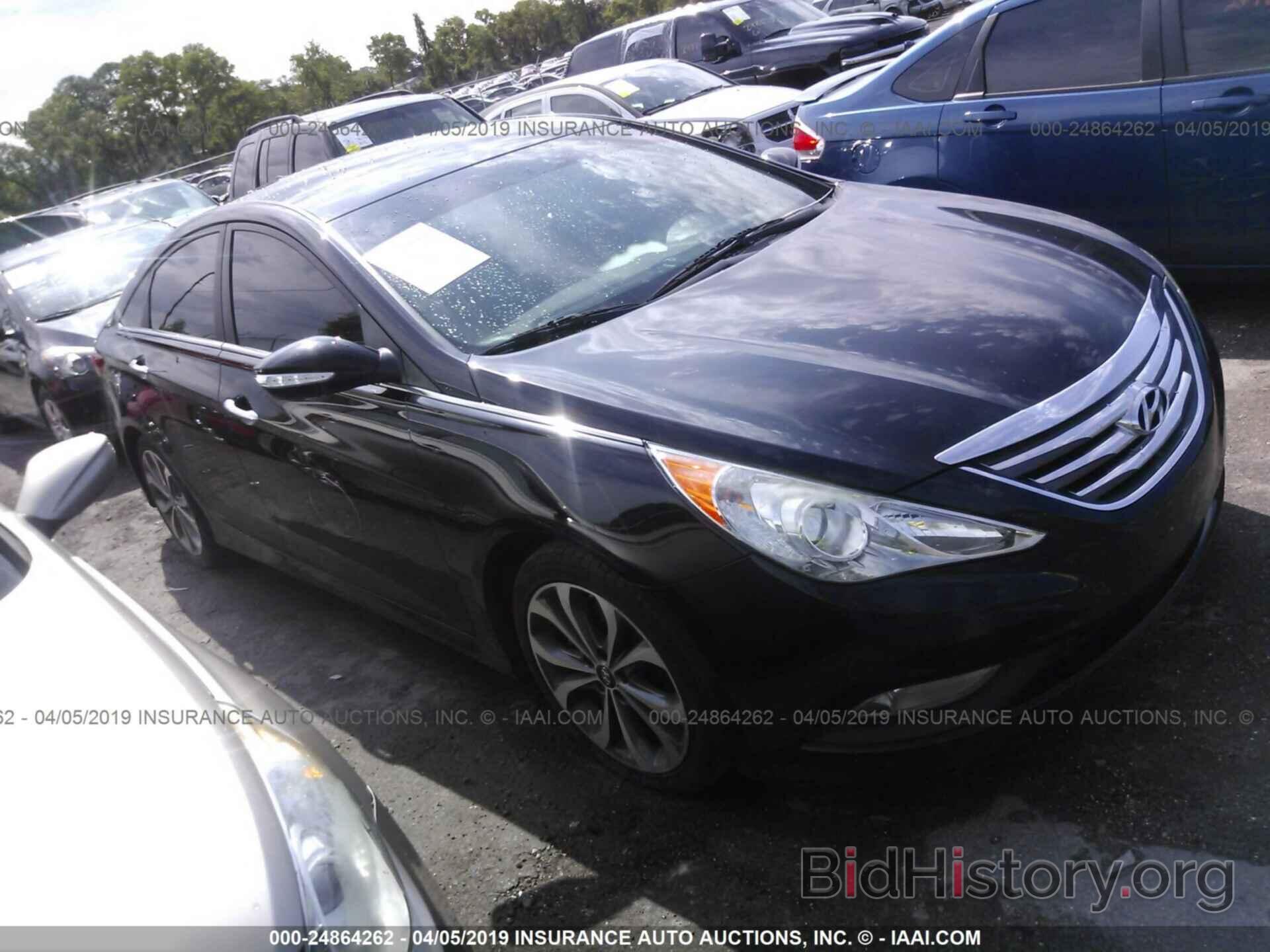 Photo 5NPEC4AC0EH874162 - HYUNDAI SONATA 2014