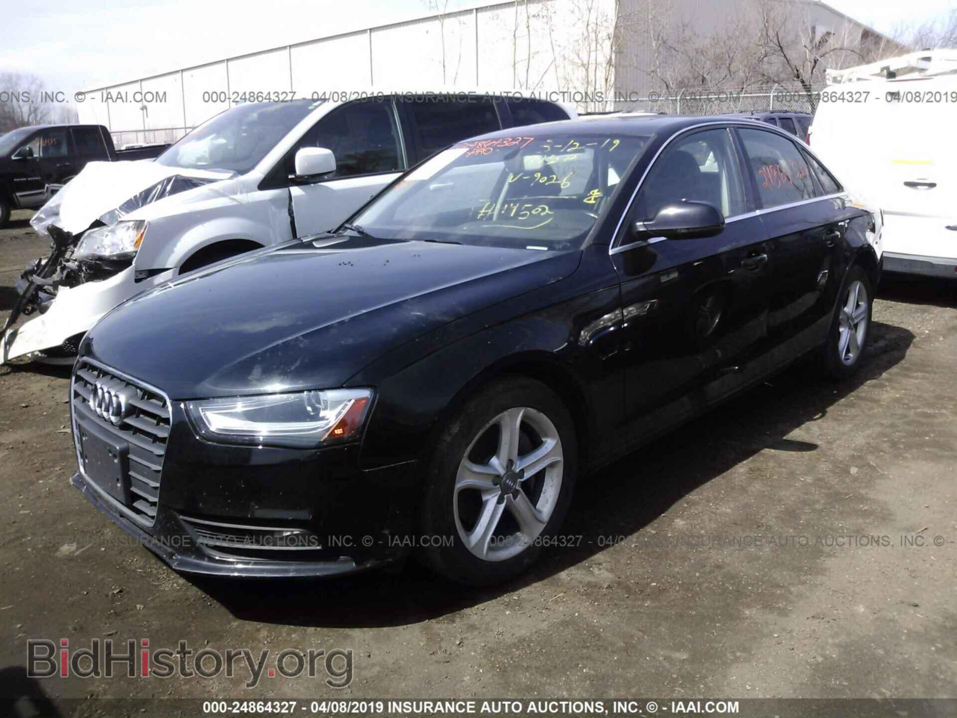 2013 AUDI A4 - VIN: WAUBFAFL7DN039026 - Фото 2