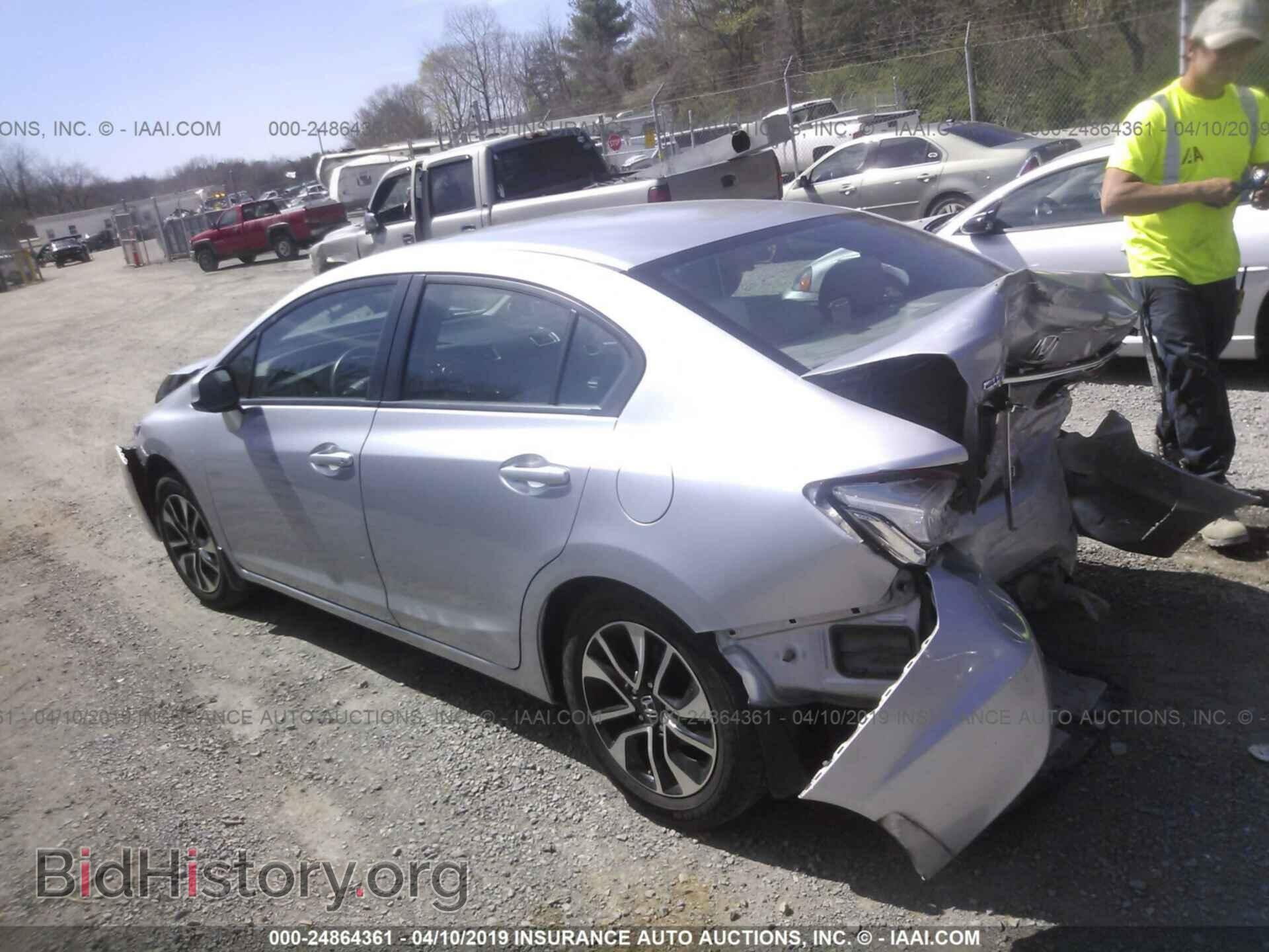 2013 HONDA CIVIC - VIN: 2HGFB2F87DH557617 - Фото 3