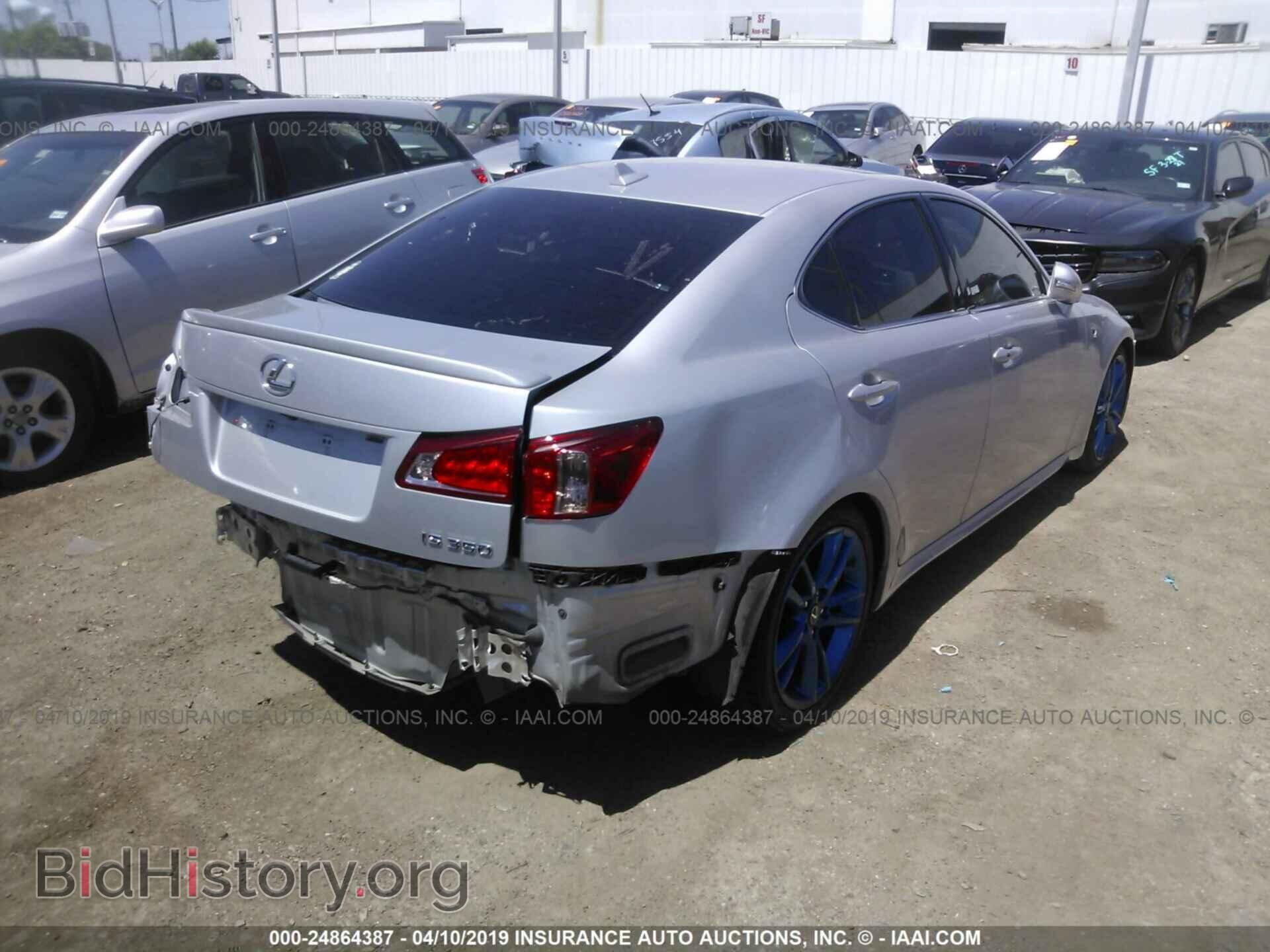 2012 LEXUS IS - VIN: JTHBE5C24C5030466 - Фото 4