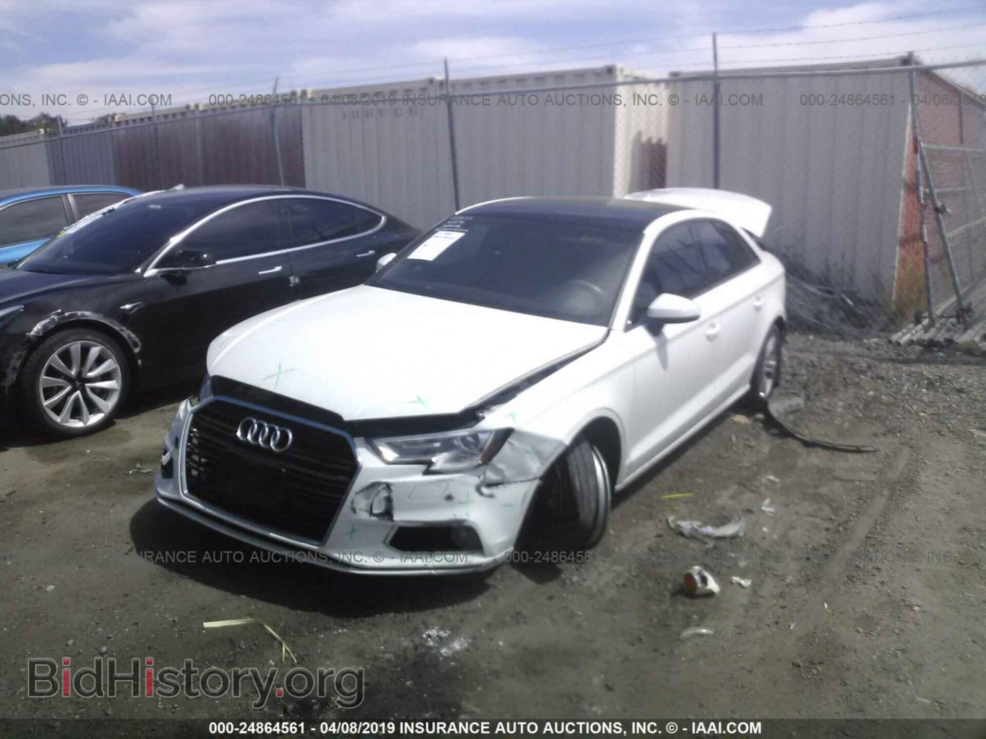 2017 AUDI A3 - VIN: WAUAUGFFXH1029862 - Фото 2