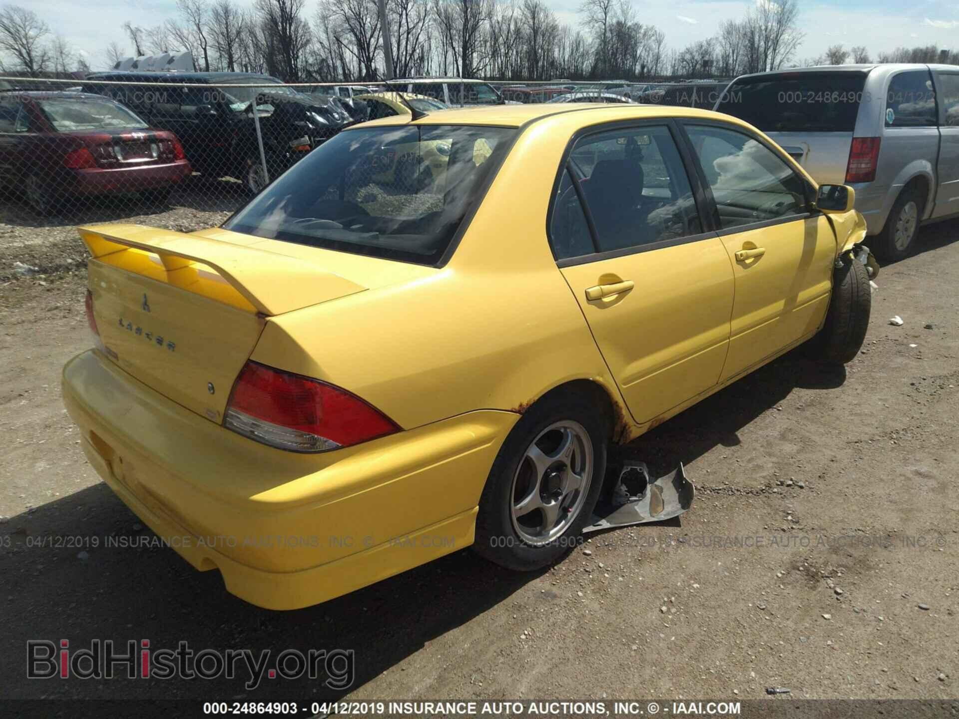 2002 MITSUBISHI LANCER - VIN: JA3AJ86E42U074857 - Photo 4
