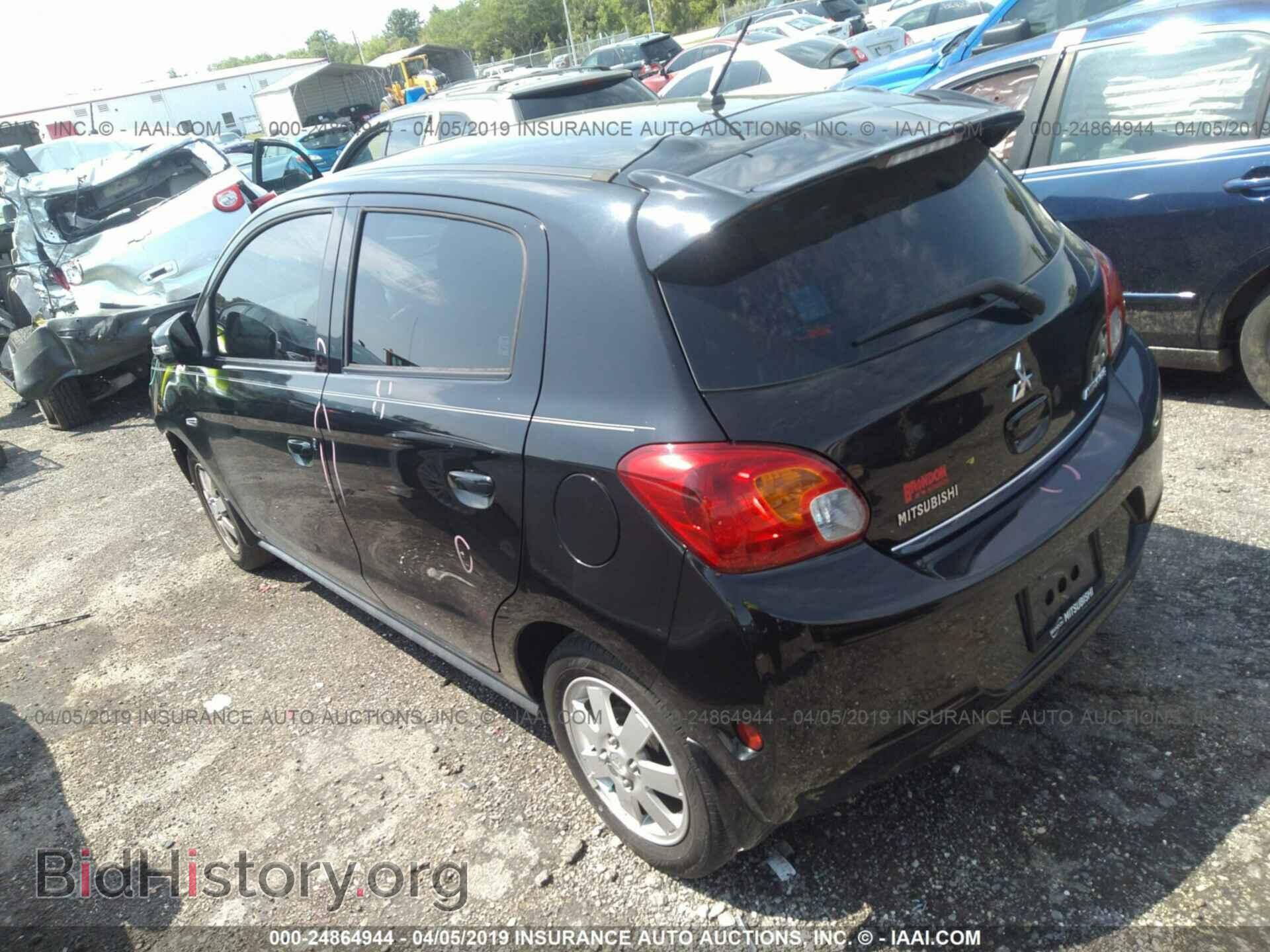 2015 MITSUBISHI MIRAGE - VIN: ML32A4HJ0FH043616 - Фото 3