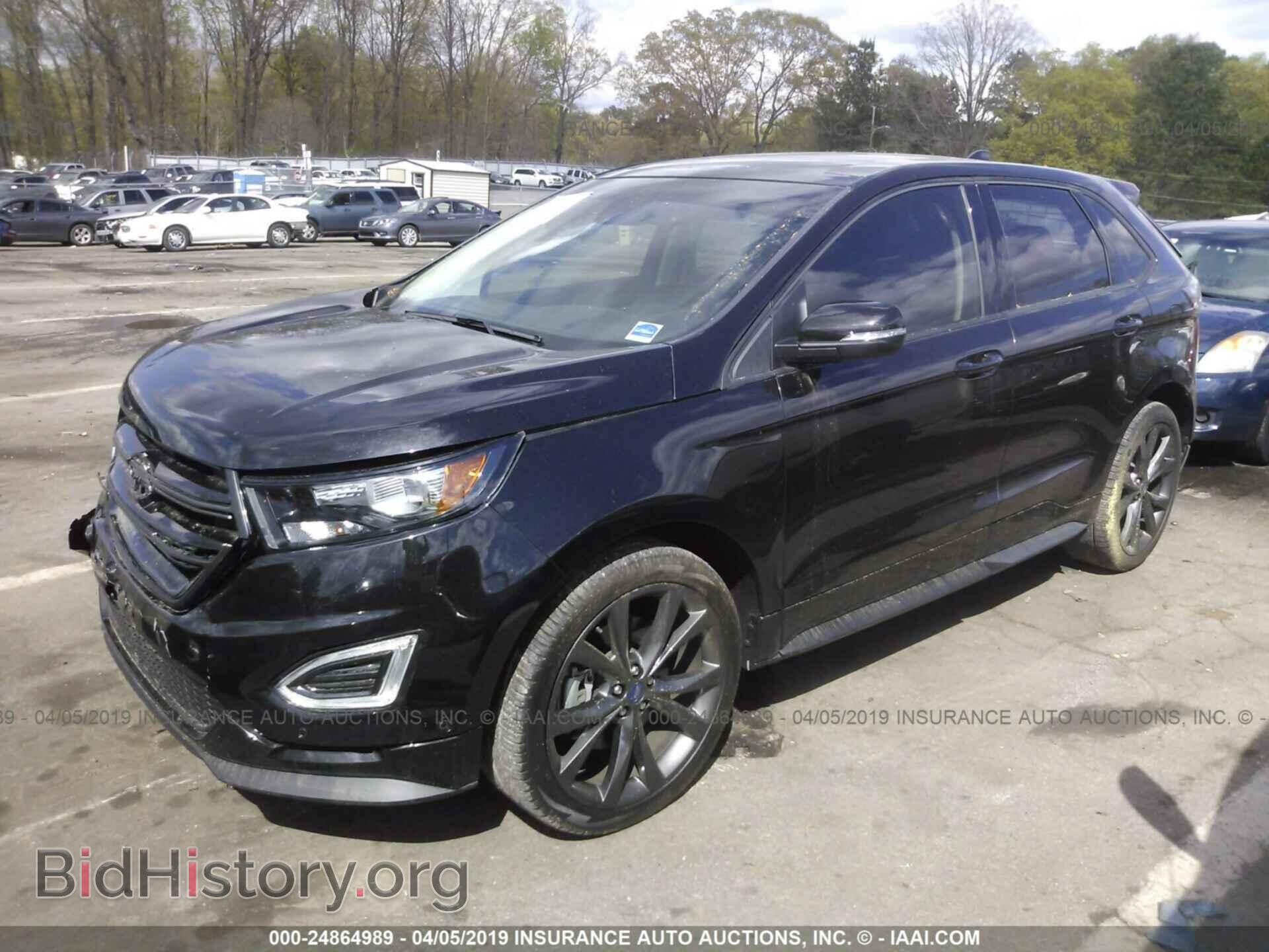 2015 FORD EDGE - VIN: 2FMPK3AP6FBB46556 - Фото 2