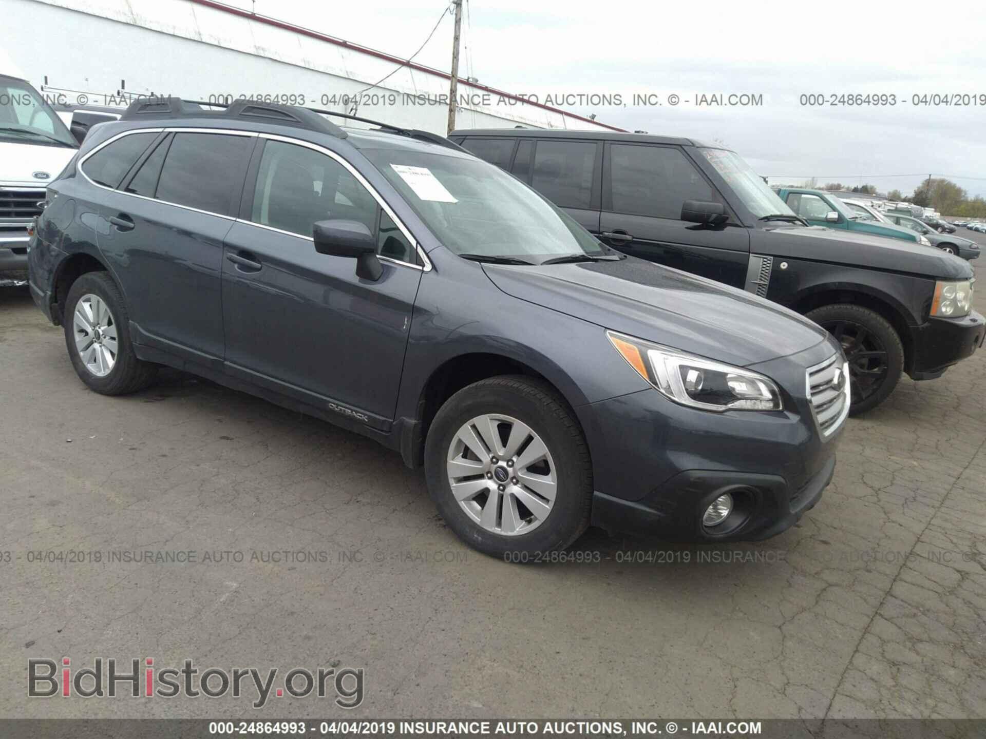 Фотография 4S4BSAEC0F3325021 - SUBARU OUTBACK 2015