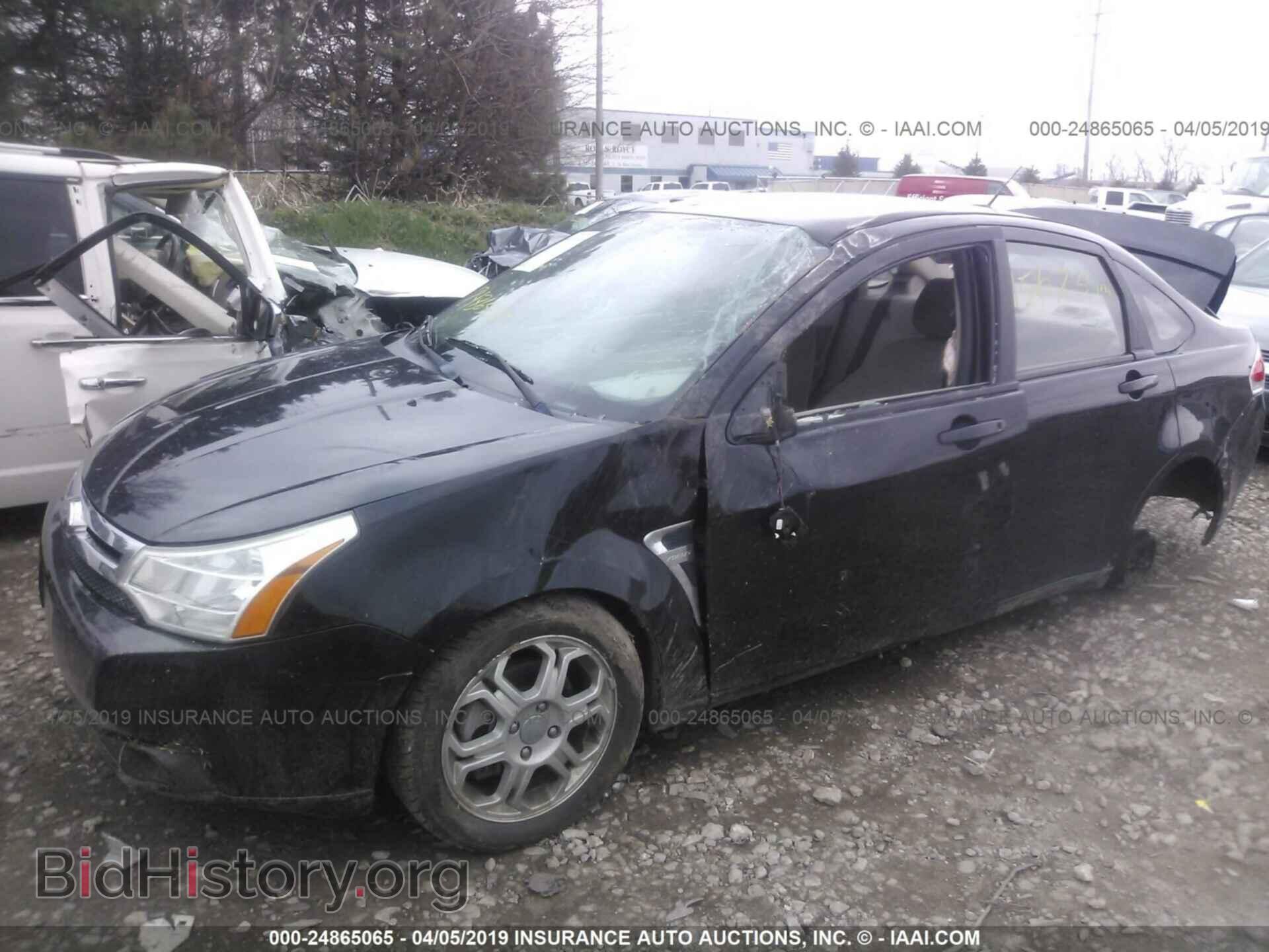 2008 FORD FOCUS - VIN: 1FAHP35NX8W183068 - Фото 2