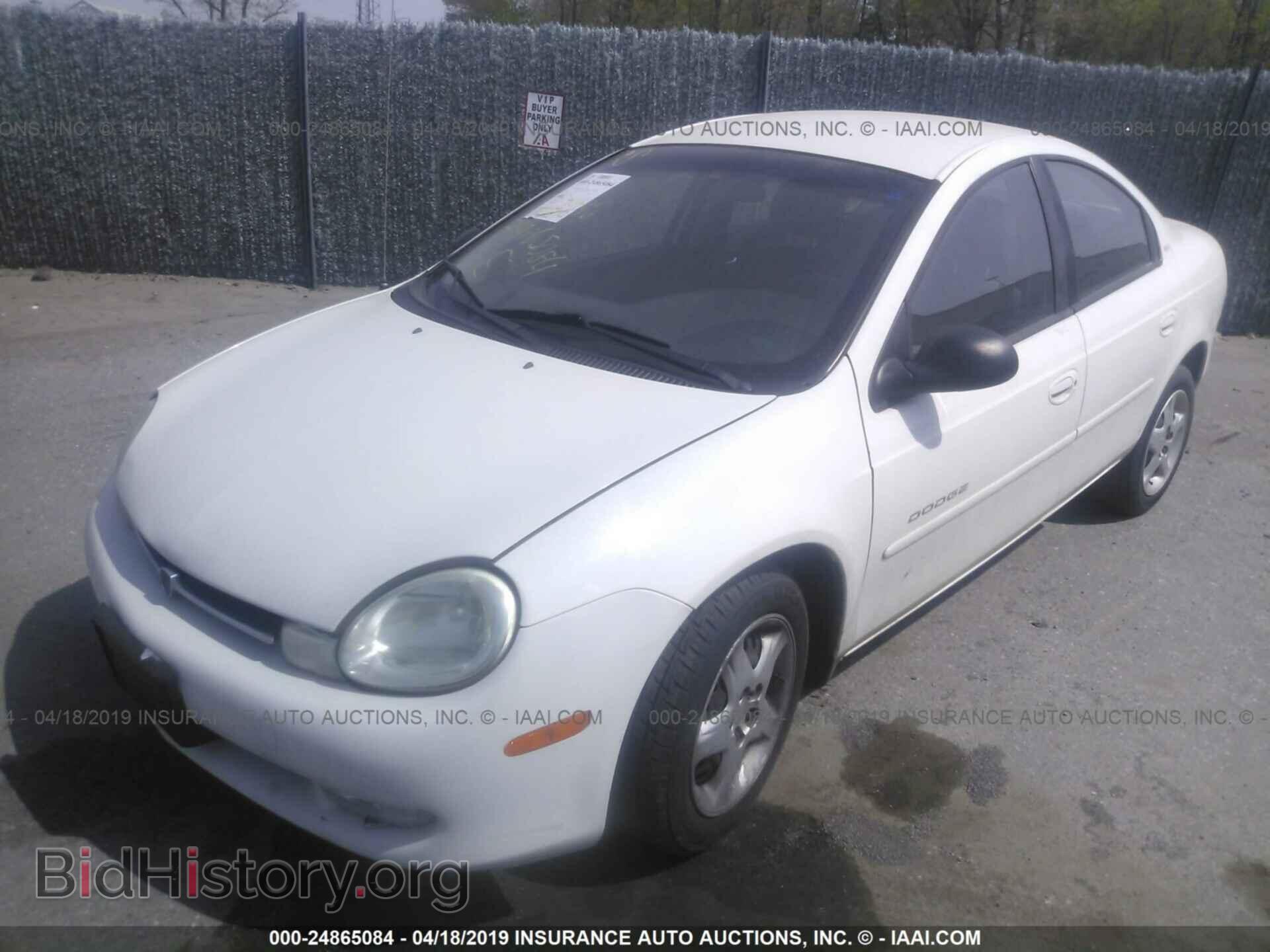 2001 DODGE NEON - VIN: 1B3ES46C31D218860 - Фото 2