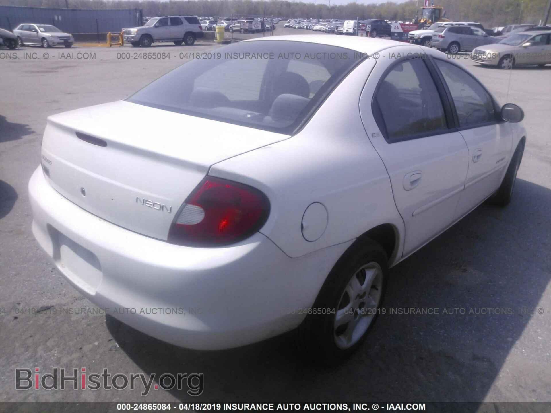2001 DODGE NEON - VIN: 1B3ES46C31D218860 - Фото 4