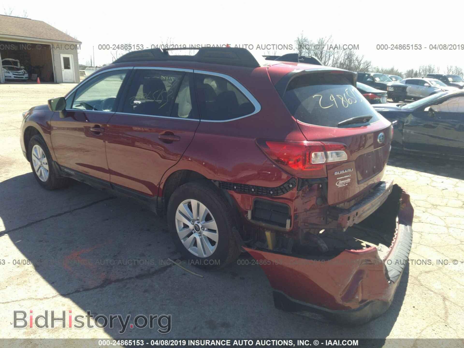 2016 SUBARU OUTBACK - VIN: 4S4BSBCC5G3269409 - Фото 3