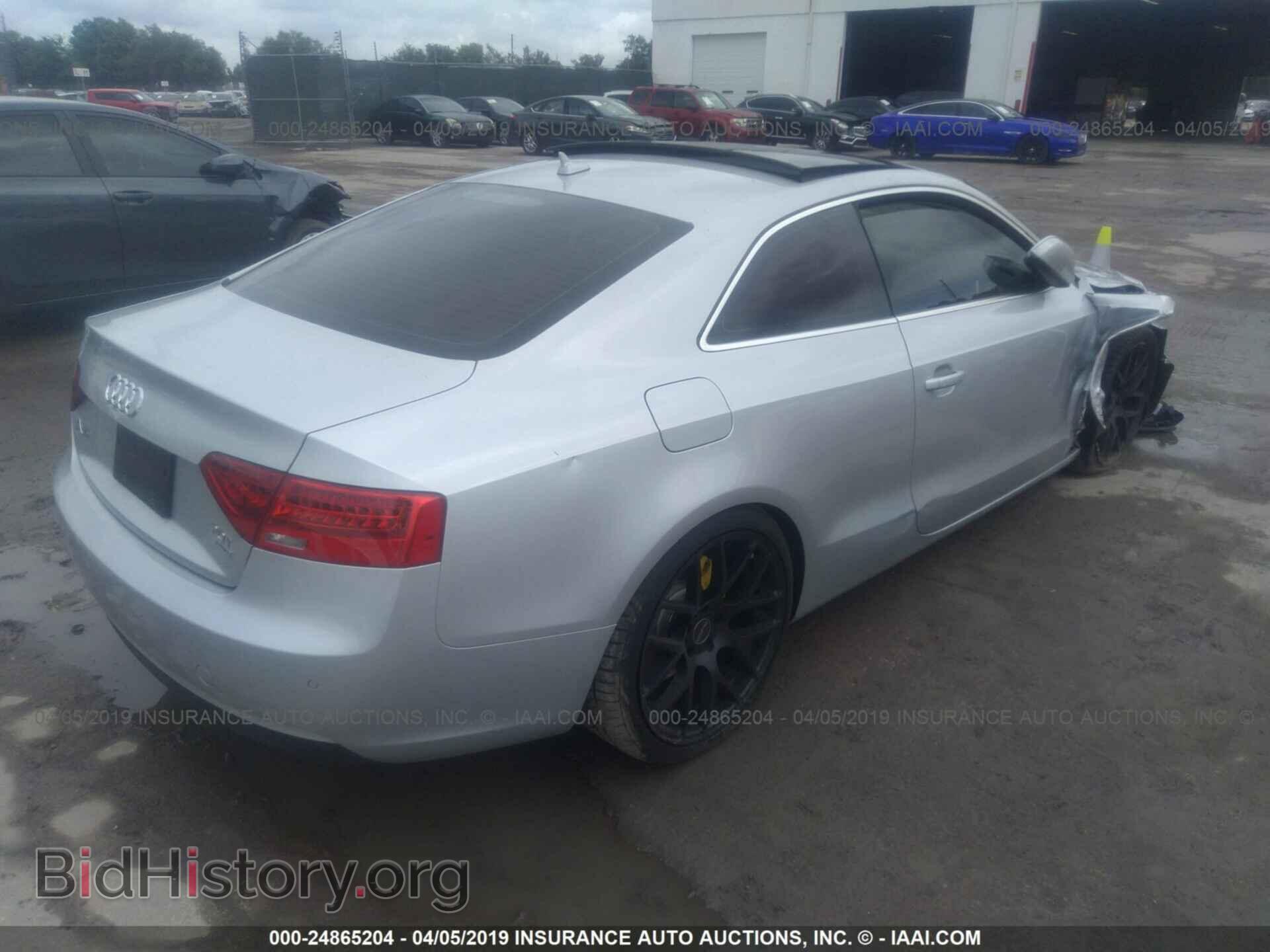 2013 AUDI A5 - VIN: WAULFAFR4DA040750 - Фото 4
